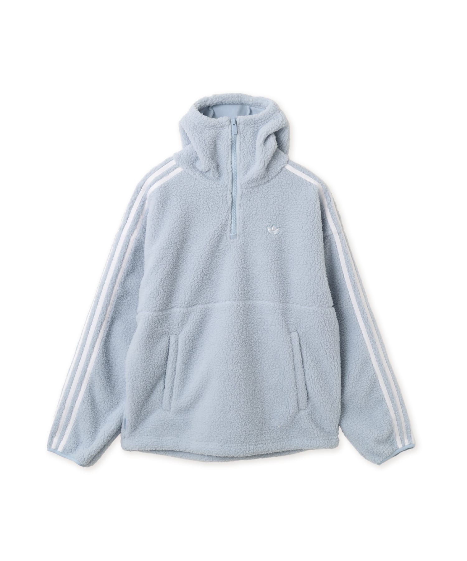 adidas JENNIE FLEECE HOODIE JACKET ワンダーブルーのメイン画像