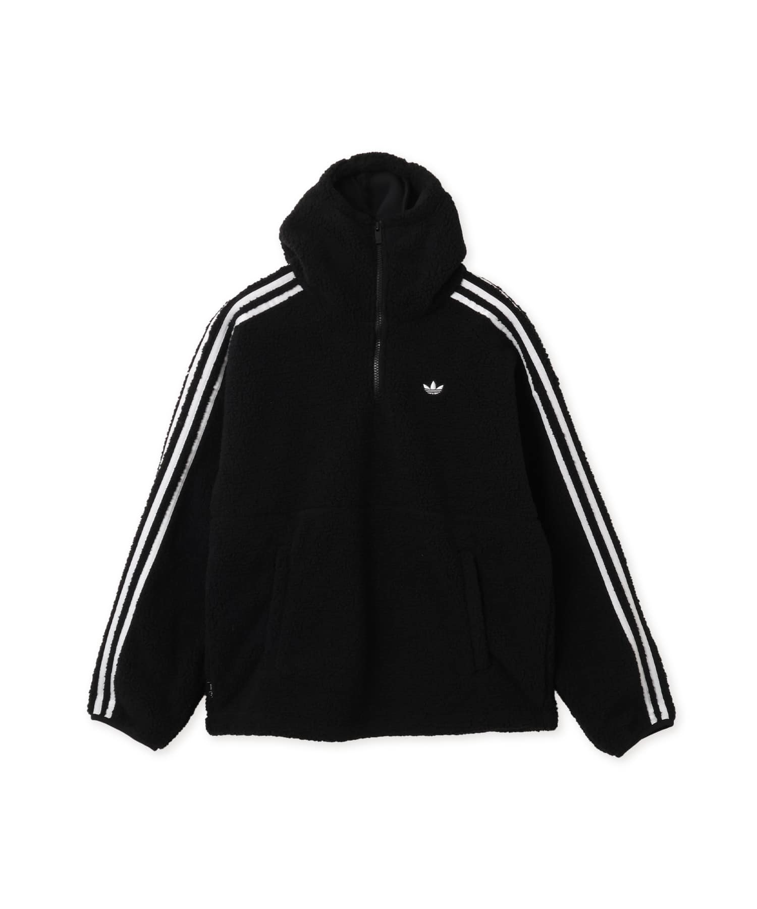 adidas JENNIE FLEECE HOODIE JACKET ブラックのメイン画像