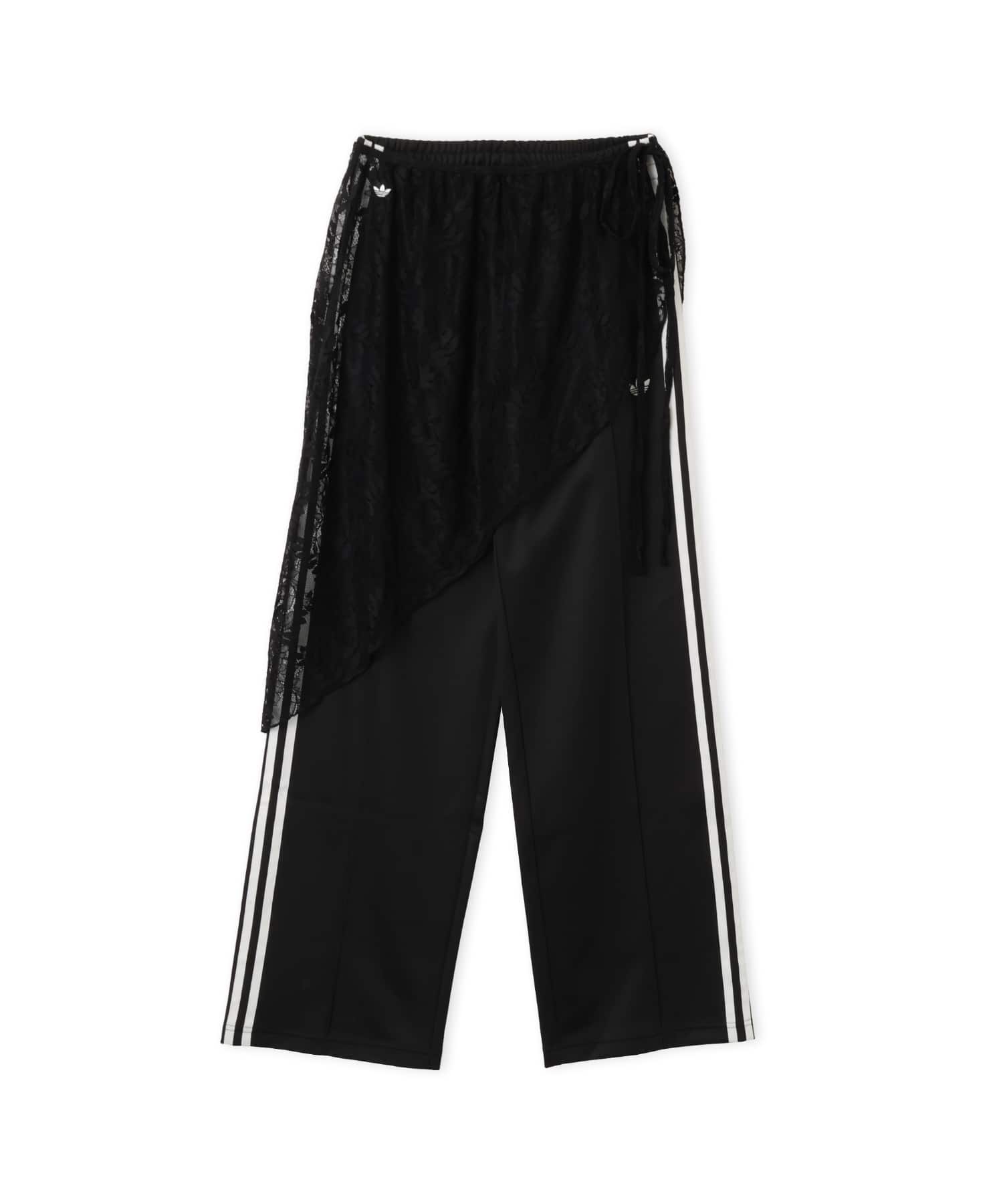 2IN1 FIREBIRD LOOSE TRACK TROUSERS WITH LACE SKIRT ブラックのメイン画像