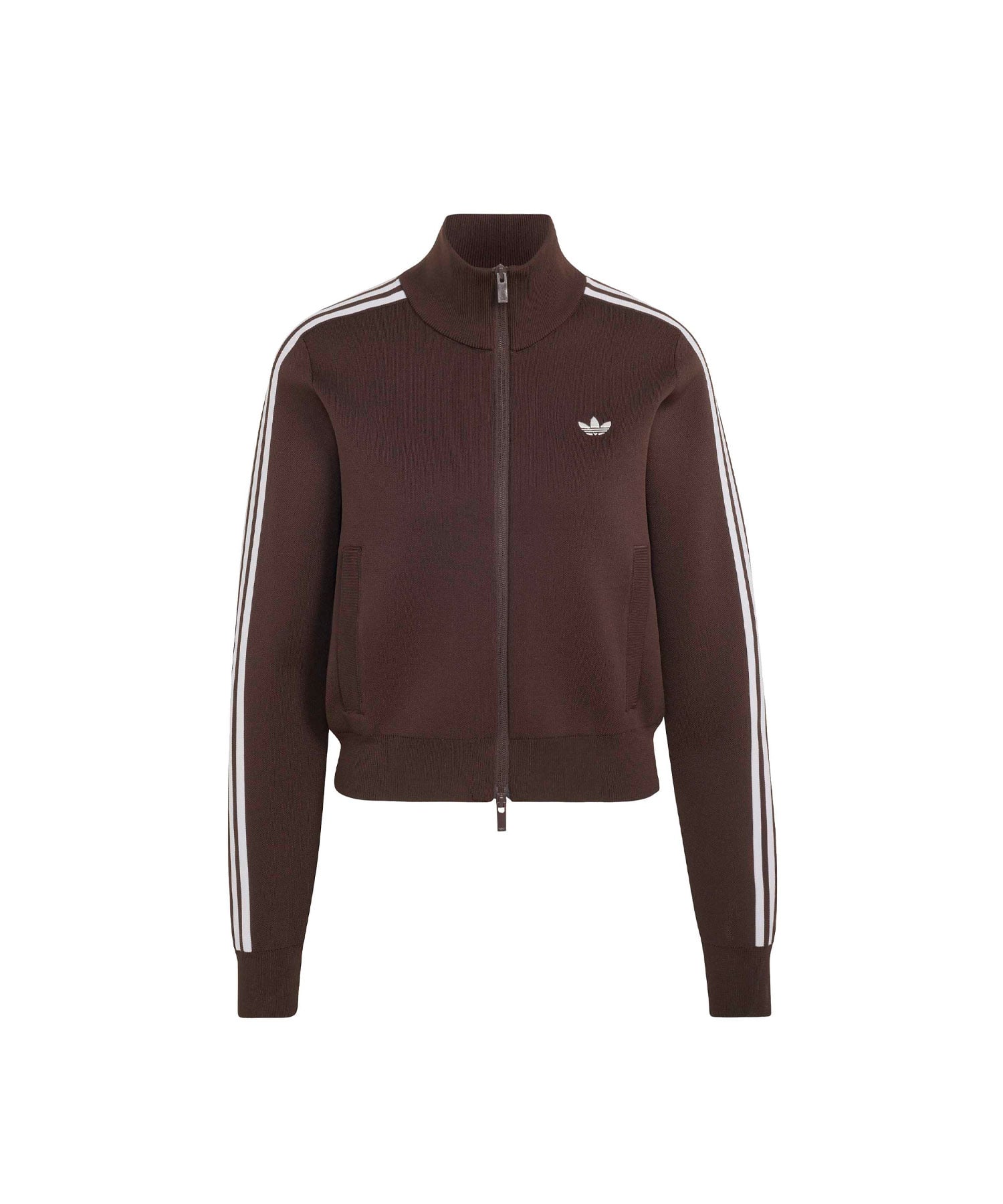 adidas ADILENIUM SLIM KNIT TRACK TOP オーロラコーヒーのメイン画像
