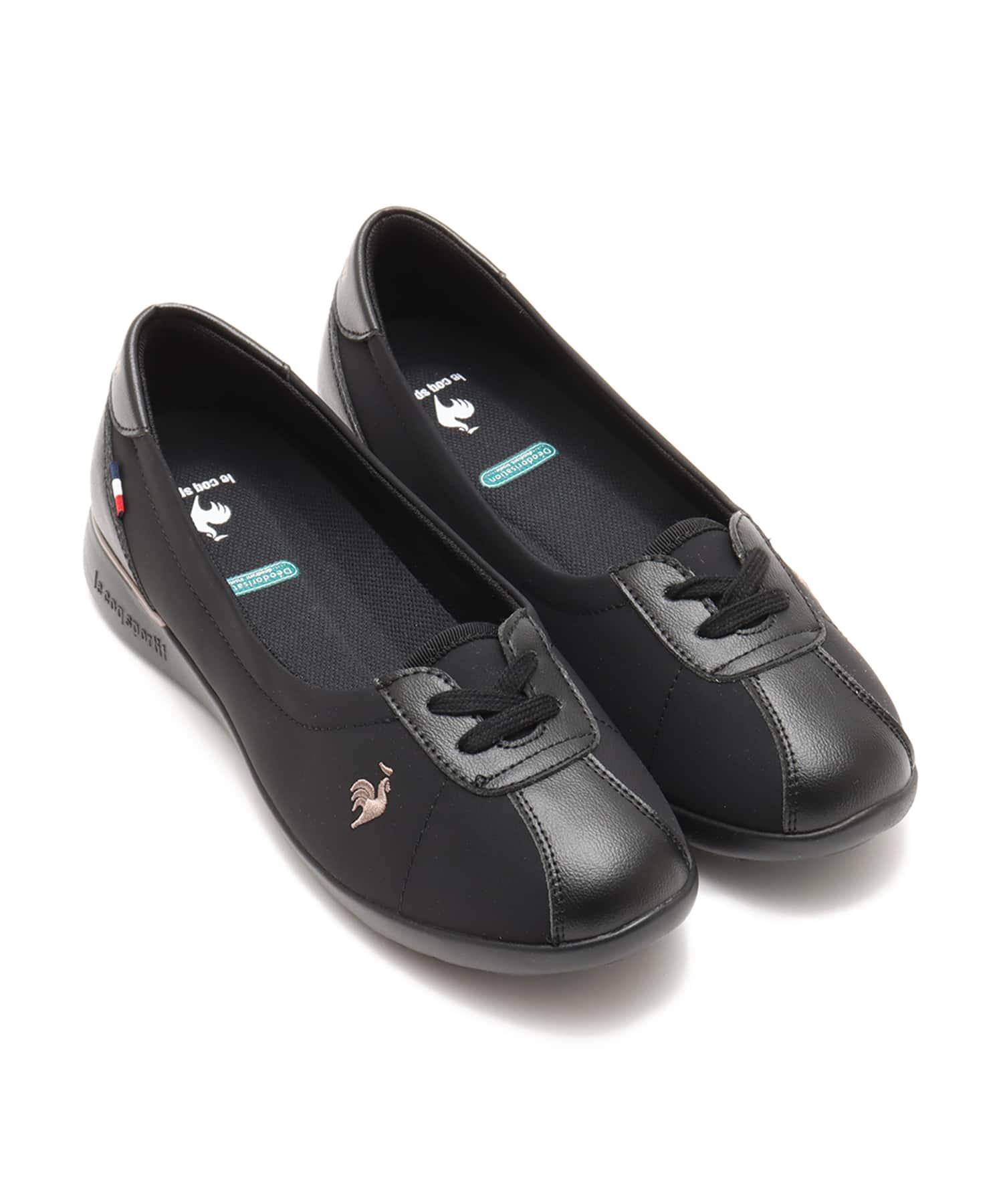 le coq sportif MONTPELLIER PM ブラック / ブラック(ルコック le coq sportif MONTPELLIER PM ブラック / ブラック(ルコック