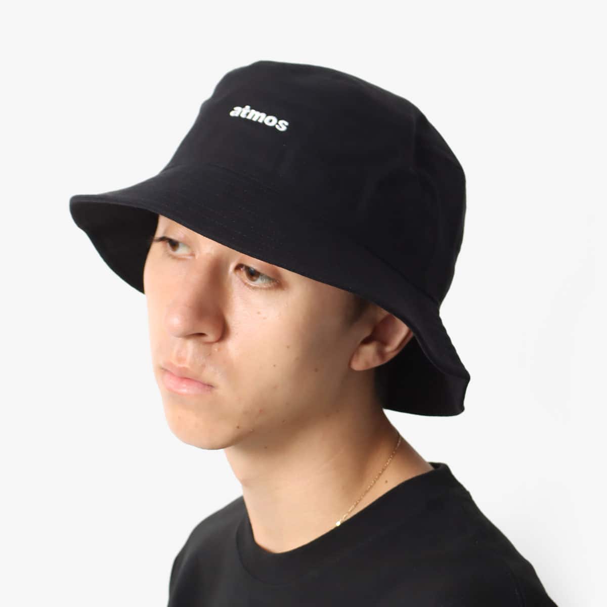 atmos Logo Bucket Hat BLACKのメイン画像