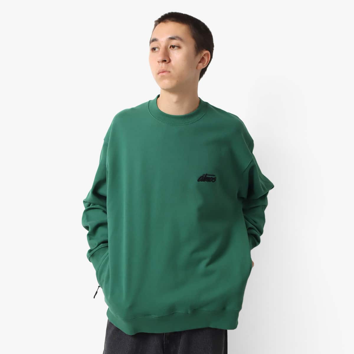 ワープニット クルーネック Tシャツ ―ストレッチ・吸水速乾―