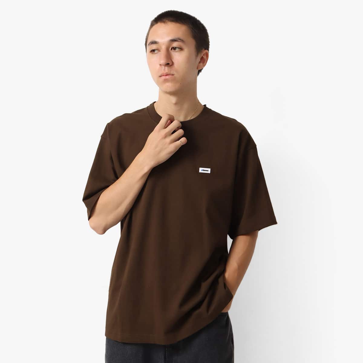 atmos PATCH LOGO T-Shirts BROWNのメイン画像