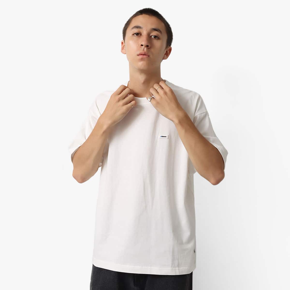 atmos PATCH LOGO T-Shirts WHITEのメイン画像
