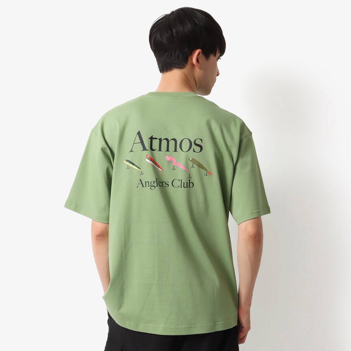 atmos Anglers Club T-shirts KHAKI 23SU-I