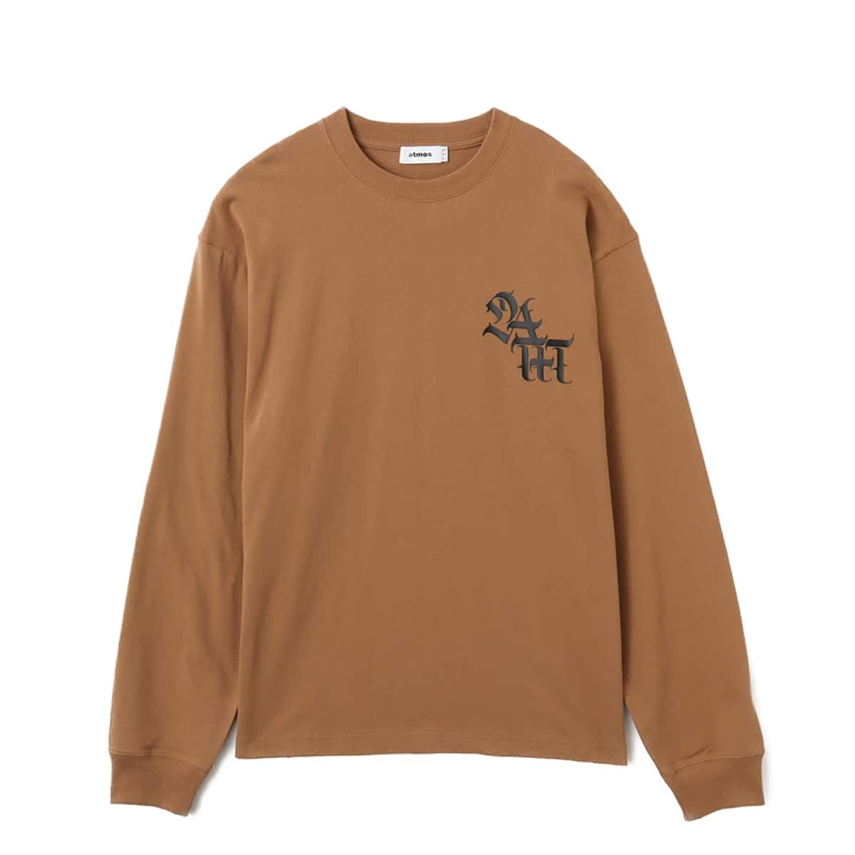 atmos New Old English LS T-Shirt BROWN (アトモス ニュー atmos New Old English LS T-Shirt BROWN (アトモス ニュー