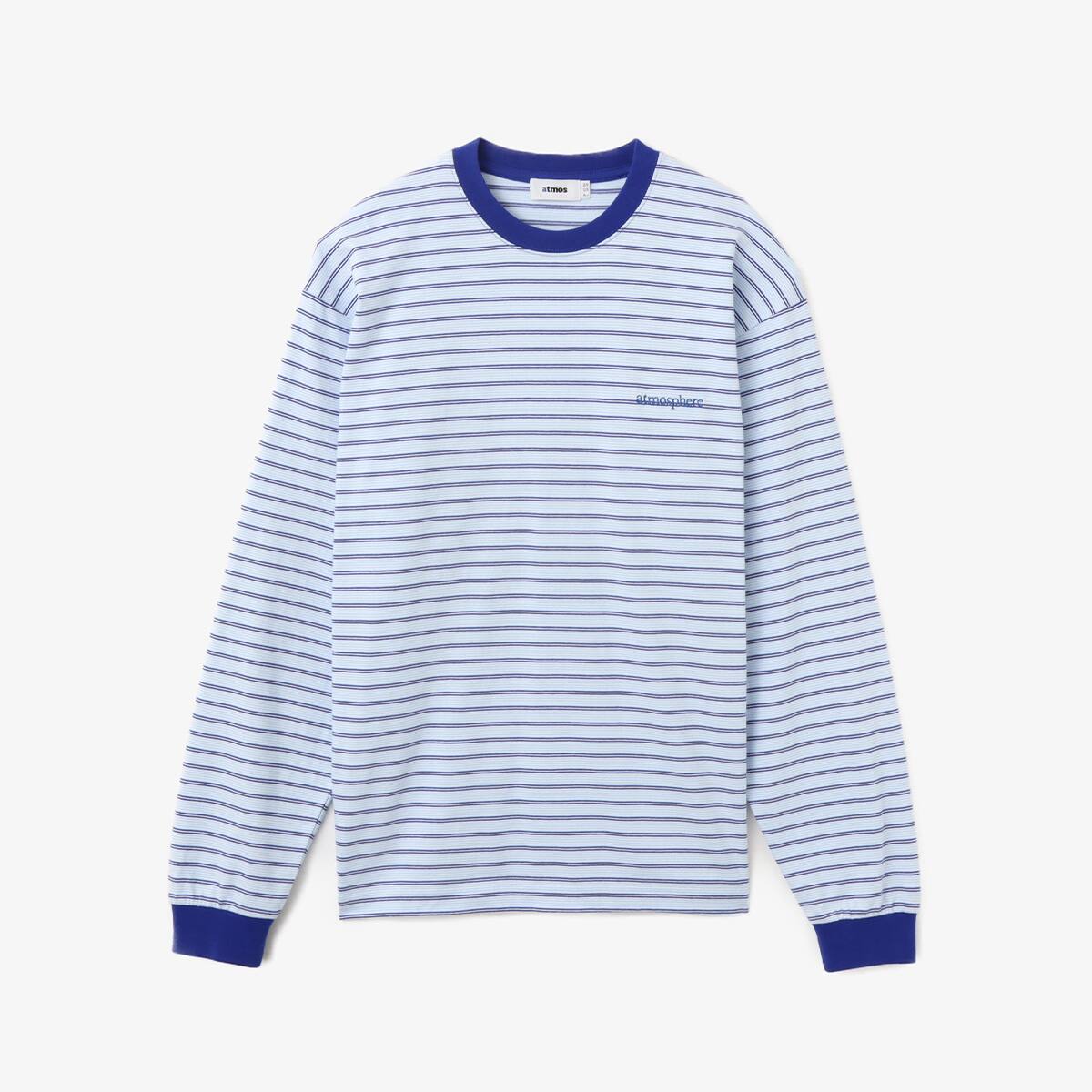 atmos Border Long T-shirt BLUE(アトモス ボーダー ロングT atmos Border Long T-shirt BLUE(アトモス ボーダー ロングT