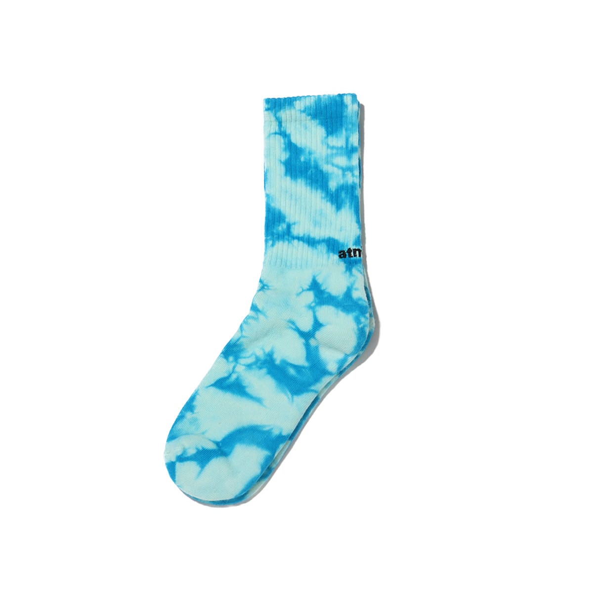 atmos TIE DYE SOCKS BLUEのメイン画像