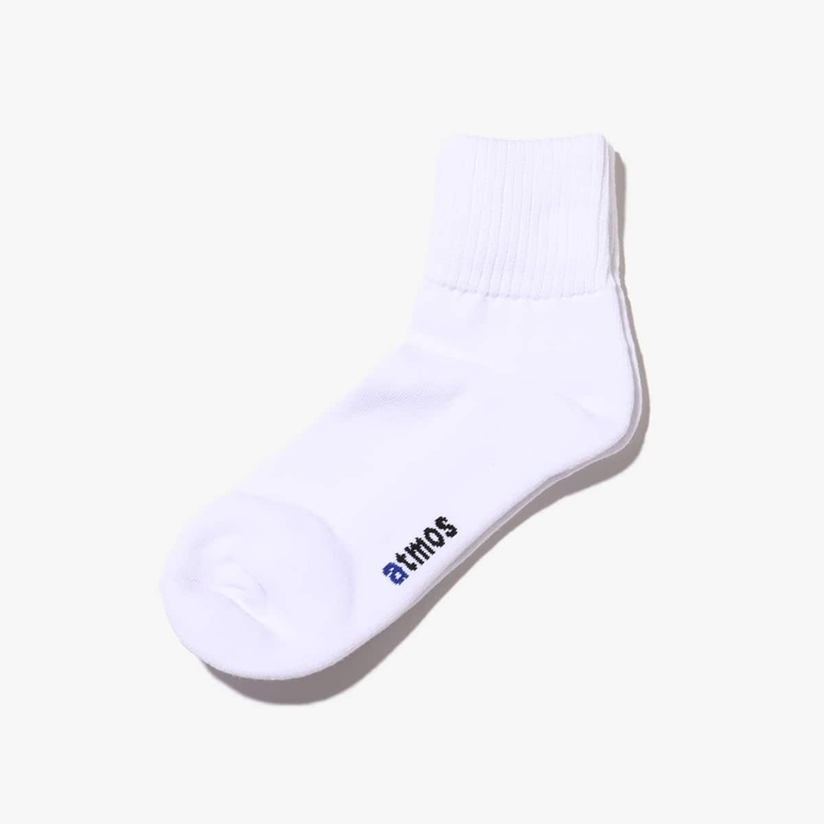 atmos Quarter Length SOCKS WHITE