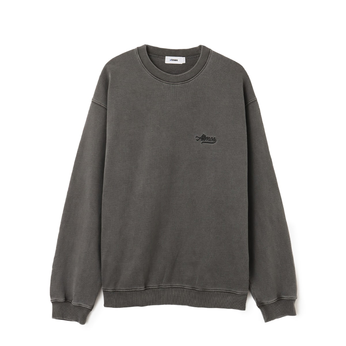 atmos Pigment Sweatshirt BLACKのメイン画像