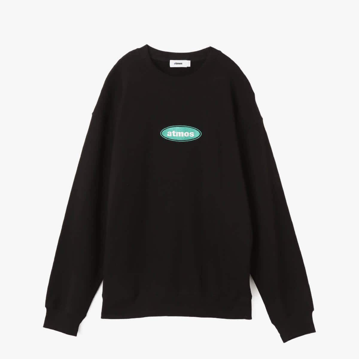 atmos Oval Logo Sweatshirt BLACK 24SP-I