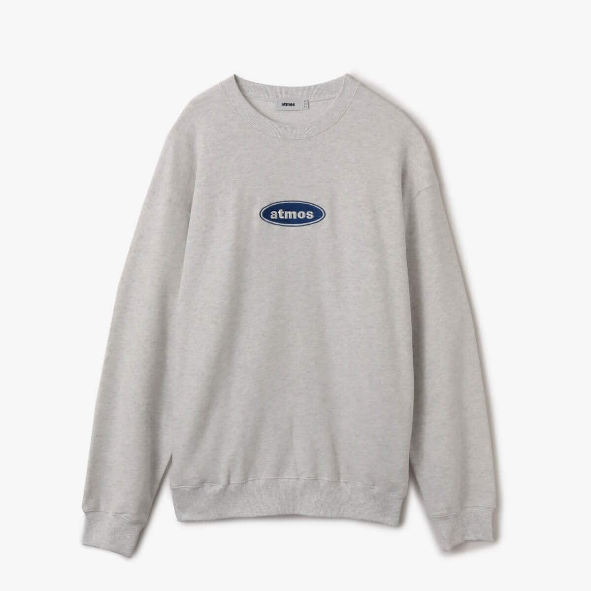 atmos Oval Logo Sweatshirt GRAY 24SP-I