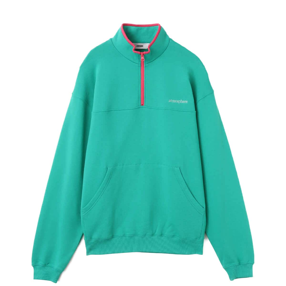 atmos Half Zip Pullover GREENのメイン画像