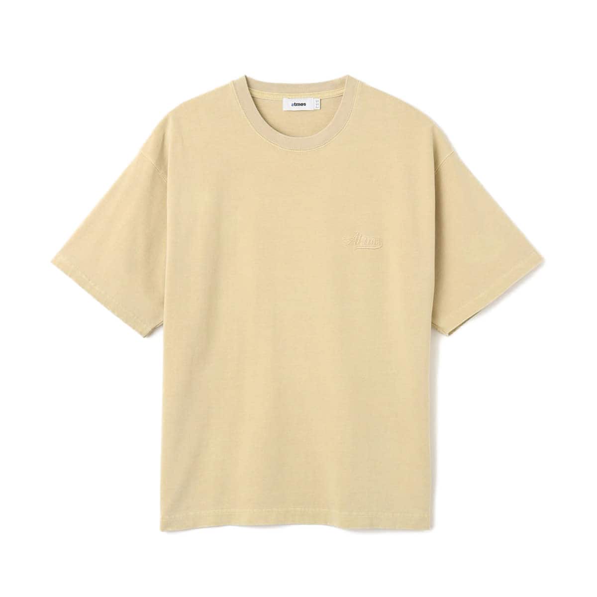 atmos Pigment T-shirt BEIGEのメイン画像