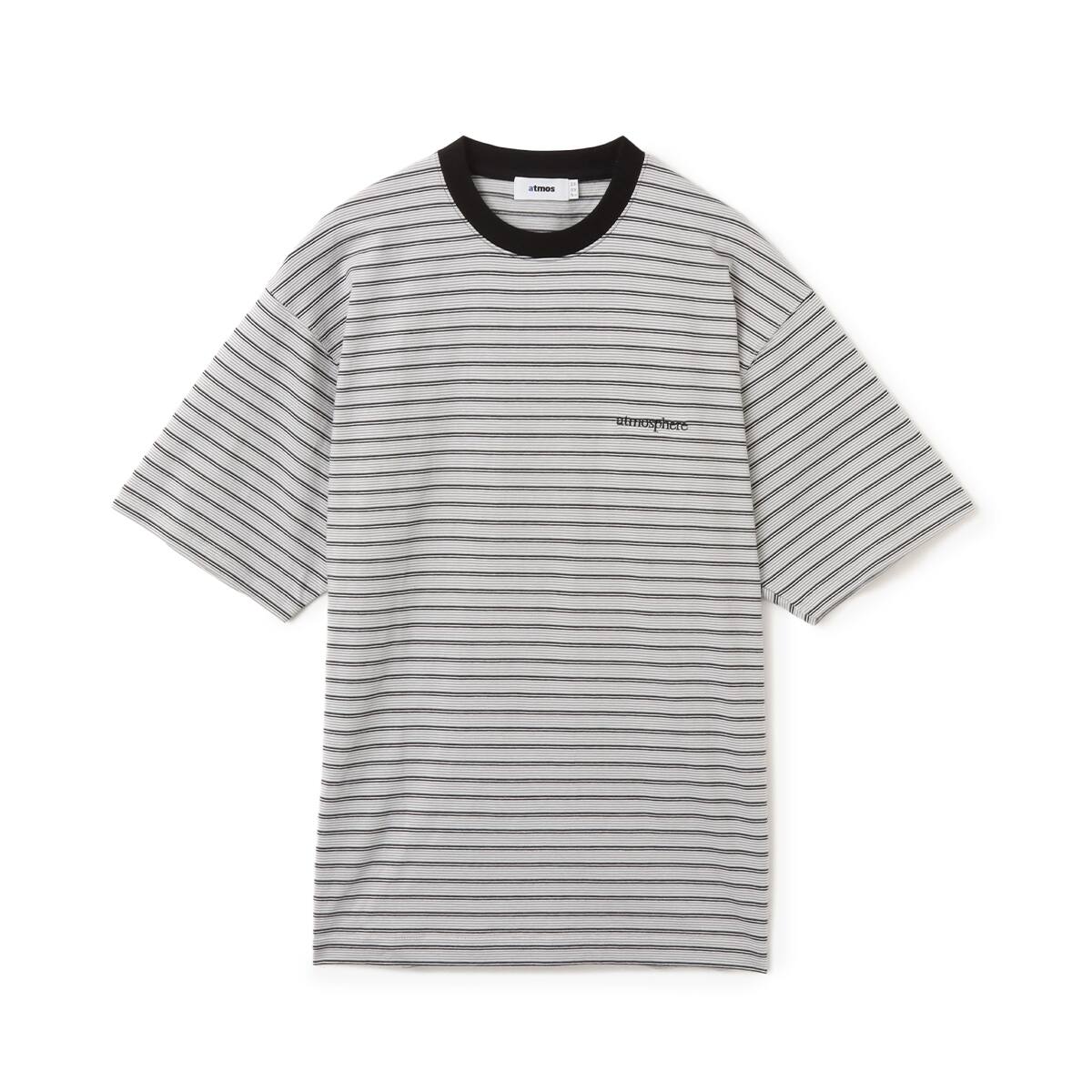 atmos Border T-shirt BLACKのメイン画像