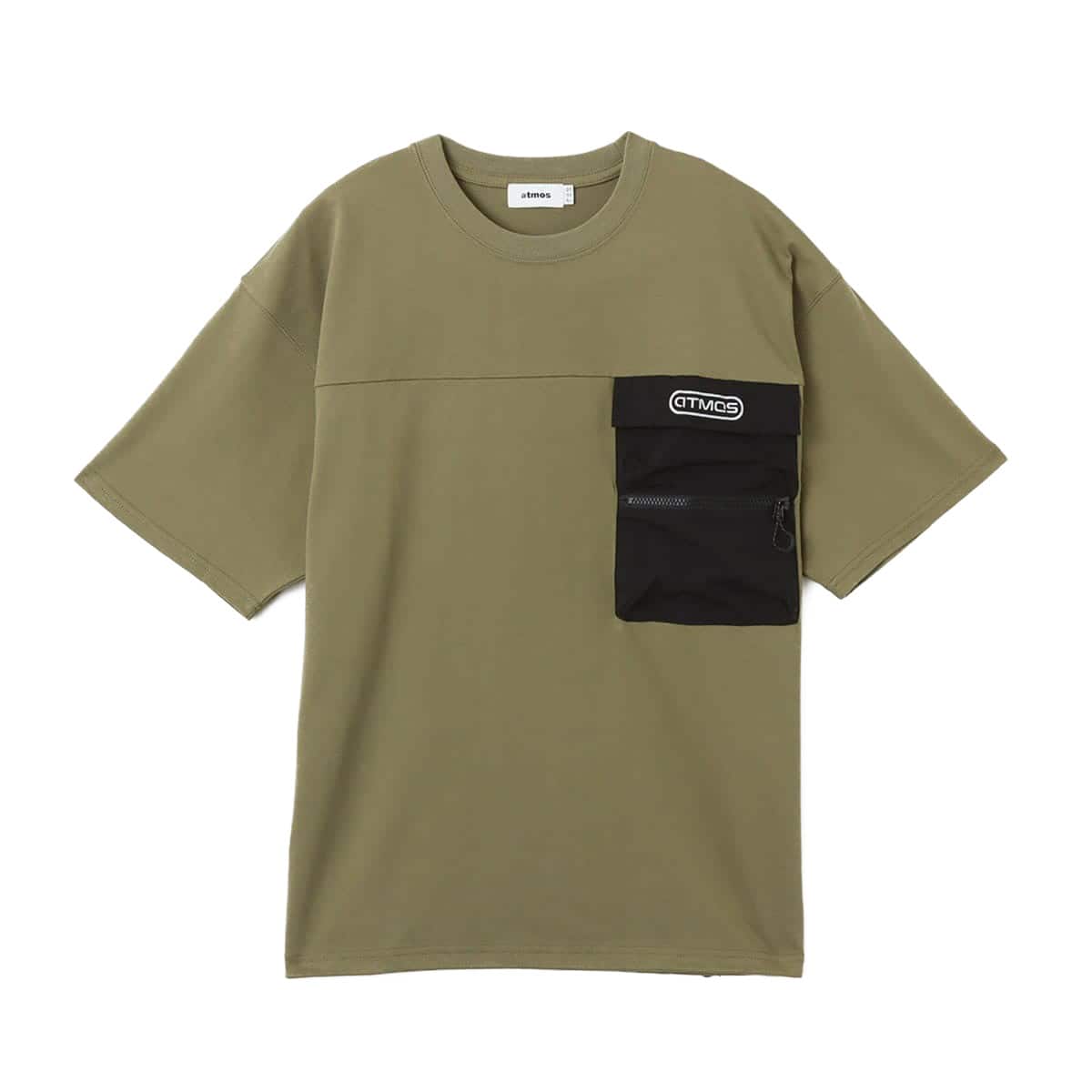 atmos Fishing T-shirt KHAKI x BLACK のメイン画像