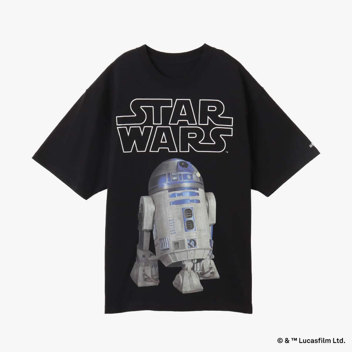 atmos 【STAR WARS】 C-3PO ＆ R2-D2 / T-shirt BLACK