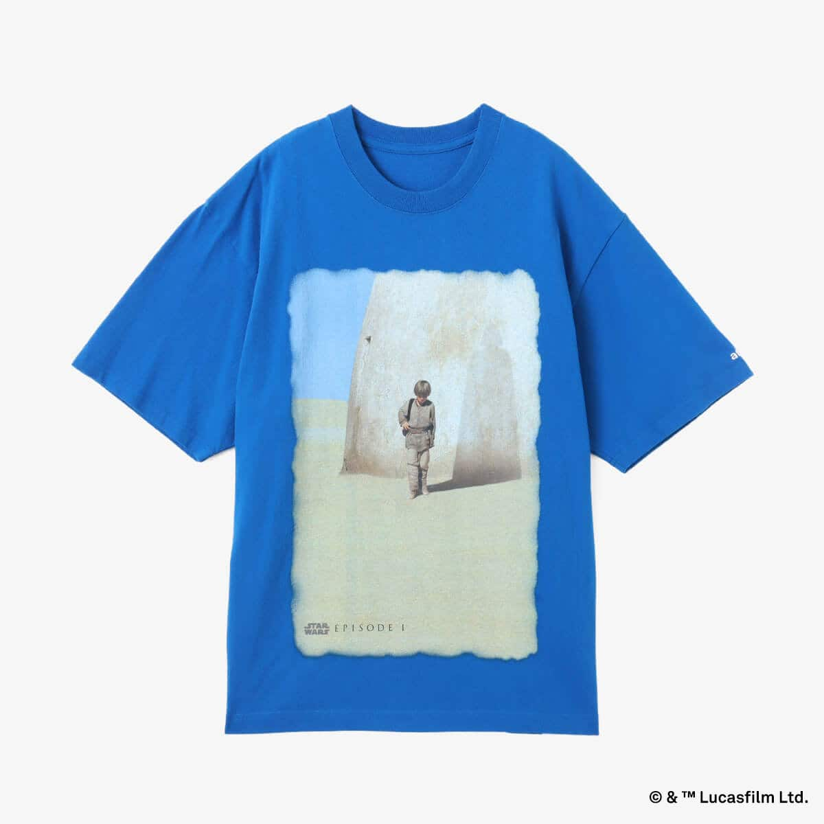 atmos 【STAR WARS】 Anakin Skywalker / T-shirt BLUE