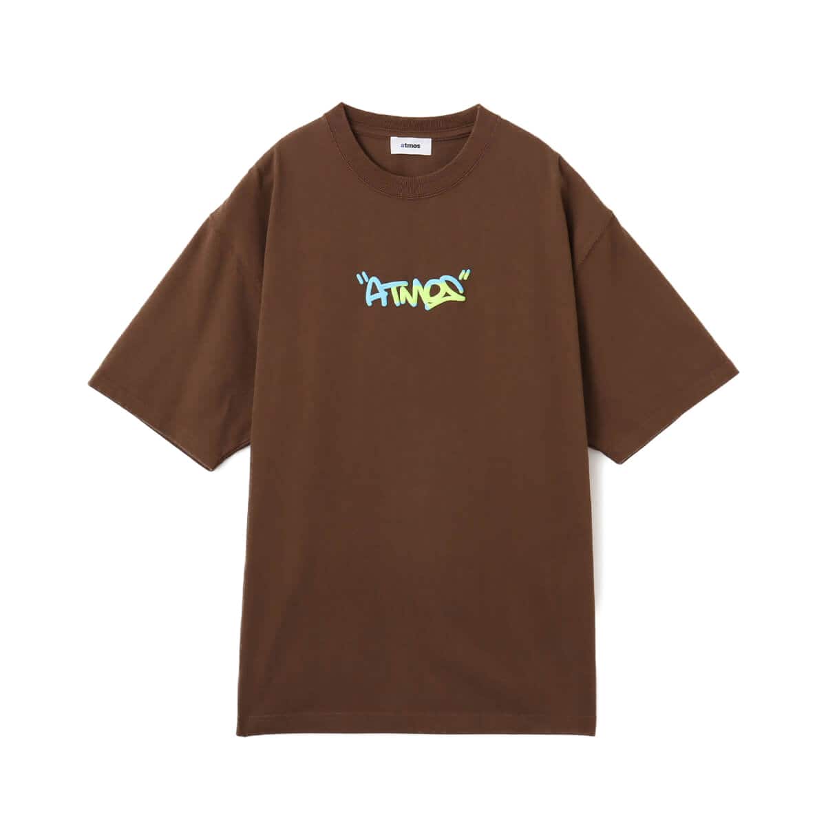 atmos Foam Print T-shirt BROWN のメイン画像