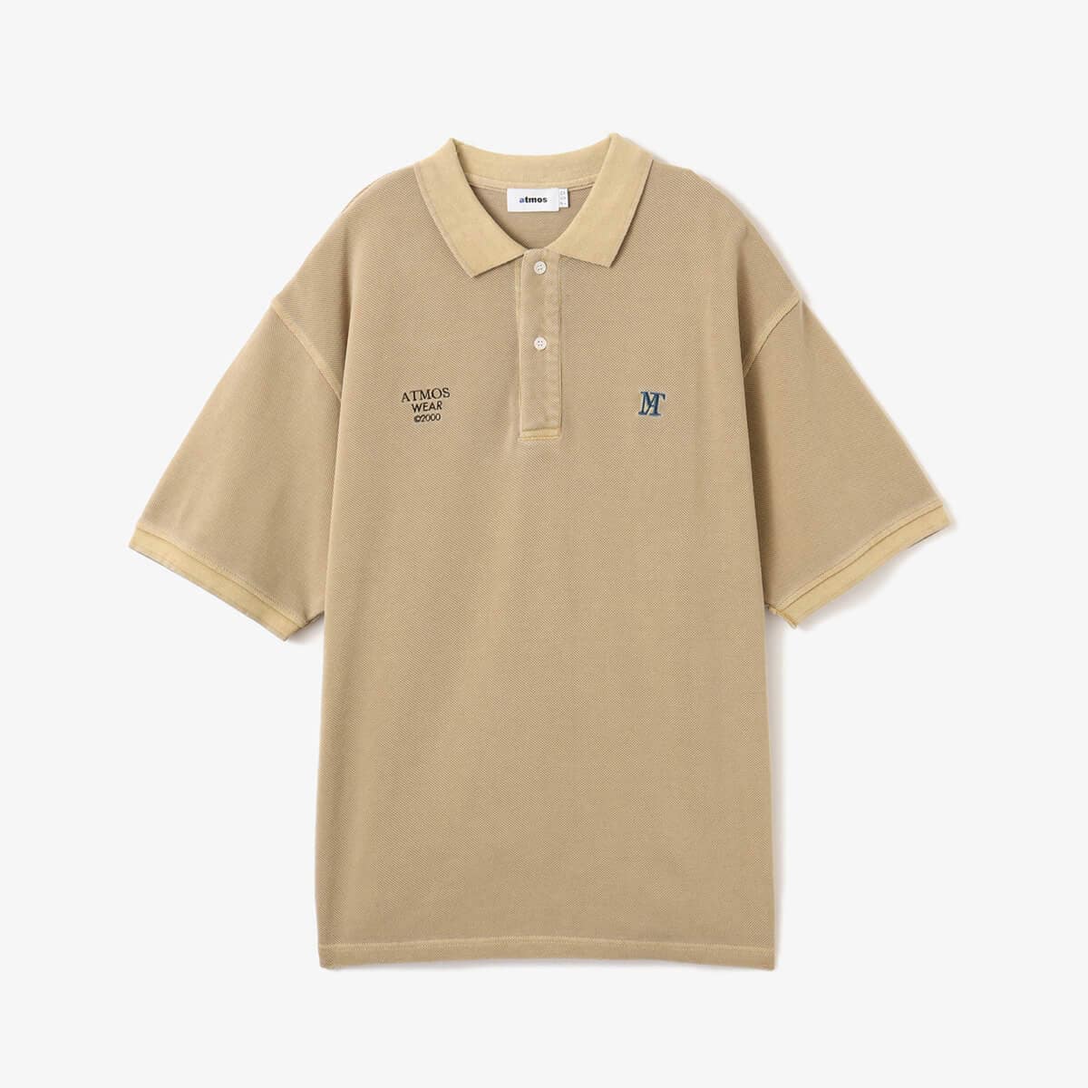 atmos Pigment Polo Shirt BEIGE |atmos（アトモス） 公式オンラインストア