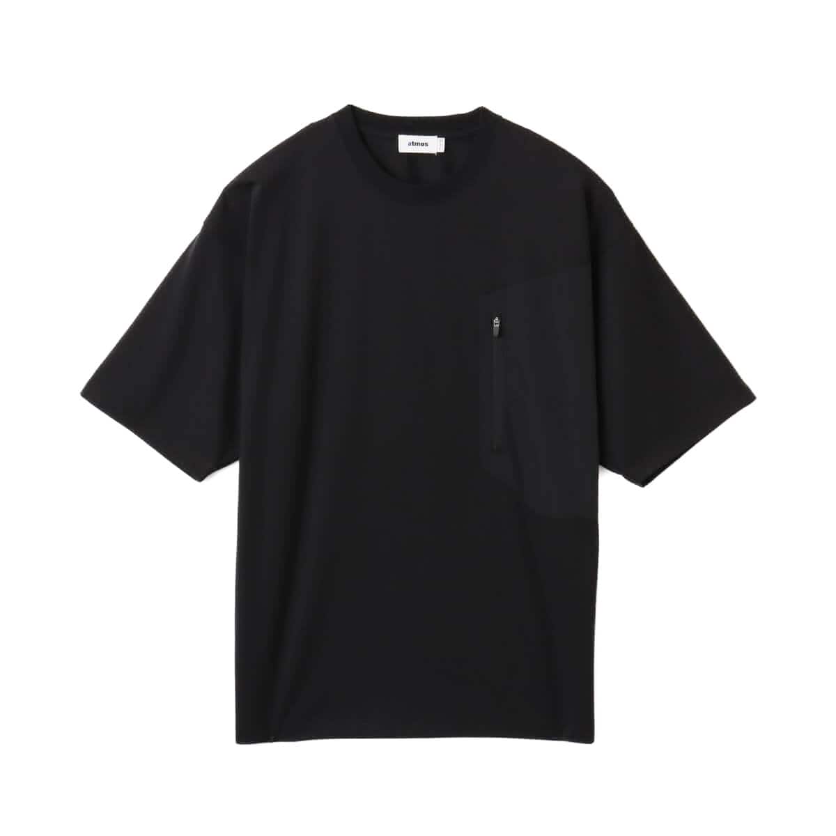 atmos Quick Drying Pokect T-shirt BLACK のメイン画像