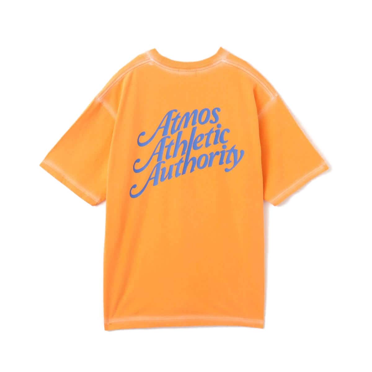 atmos Vintage Processing T-shirt ORANGE のメイン画像