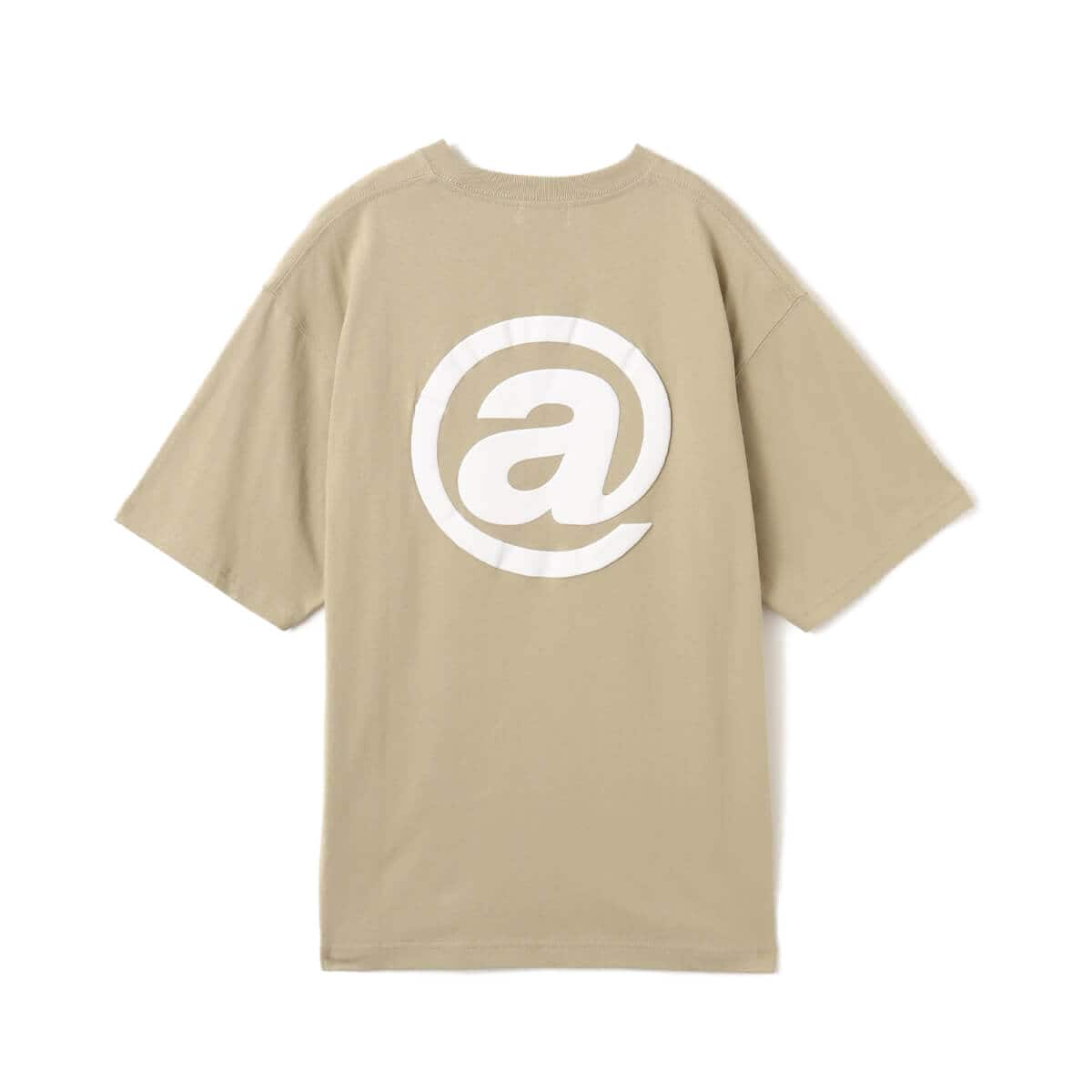 atmos @ Logo Print T-shirt KHAKIのメイン画像