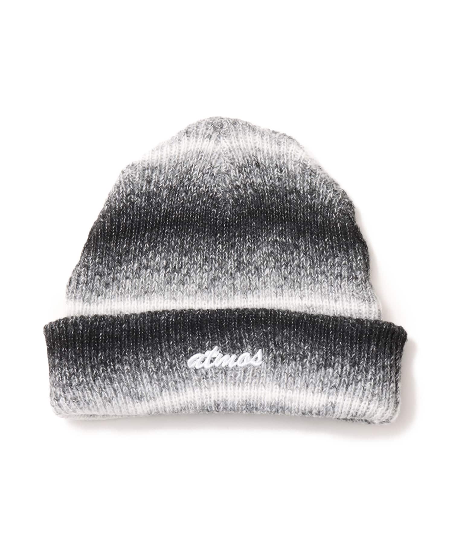 atmos Gradation Beanie BLACKのメイン画像