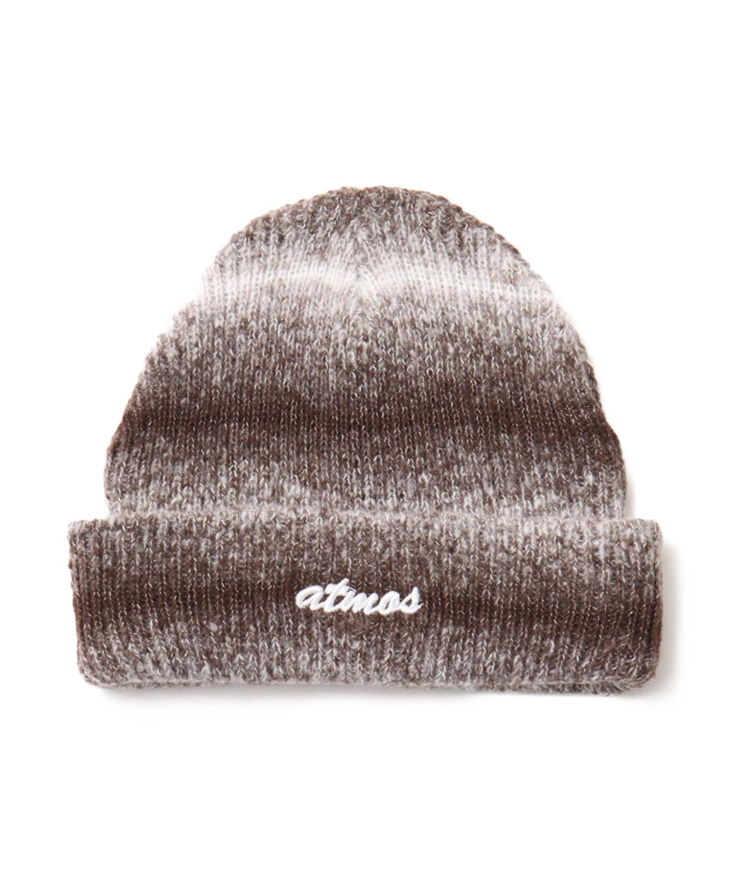 atmos Gradation Beanie BROWNのメイン画像
