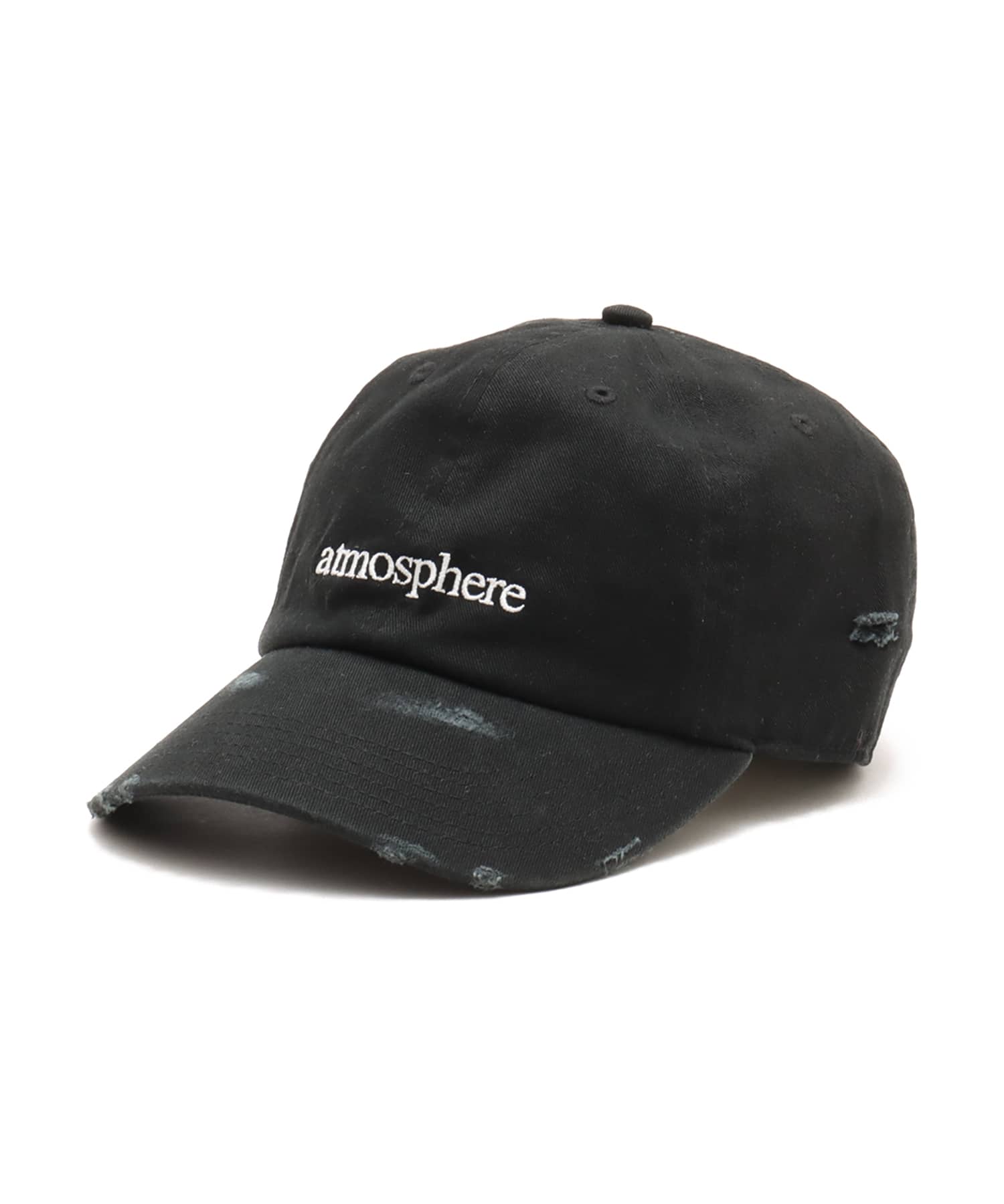 atmos atmosphere Logo Cap BLACKのメイン画像