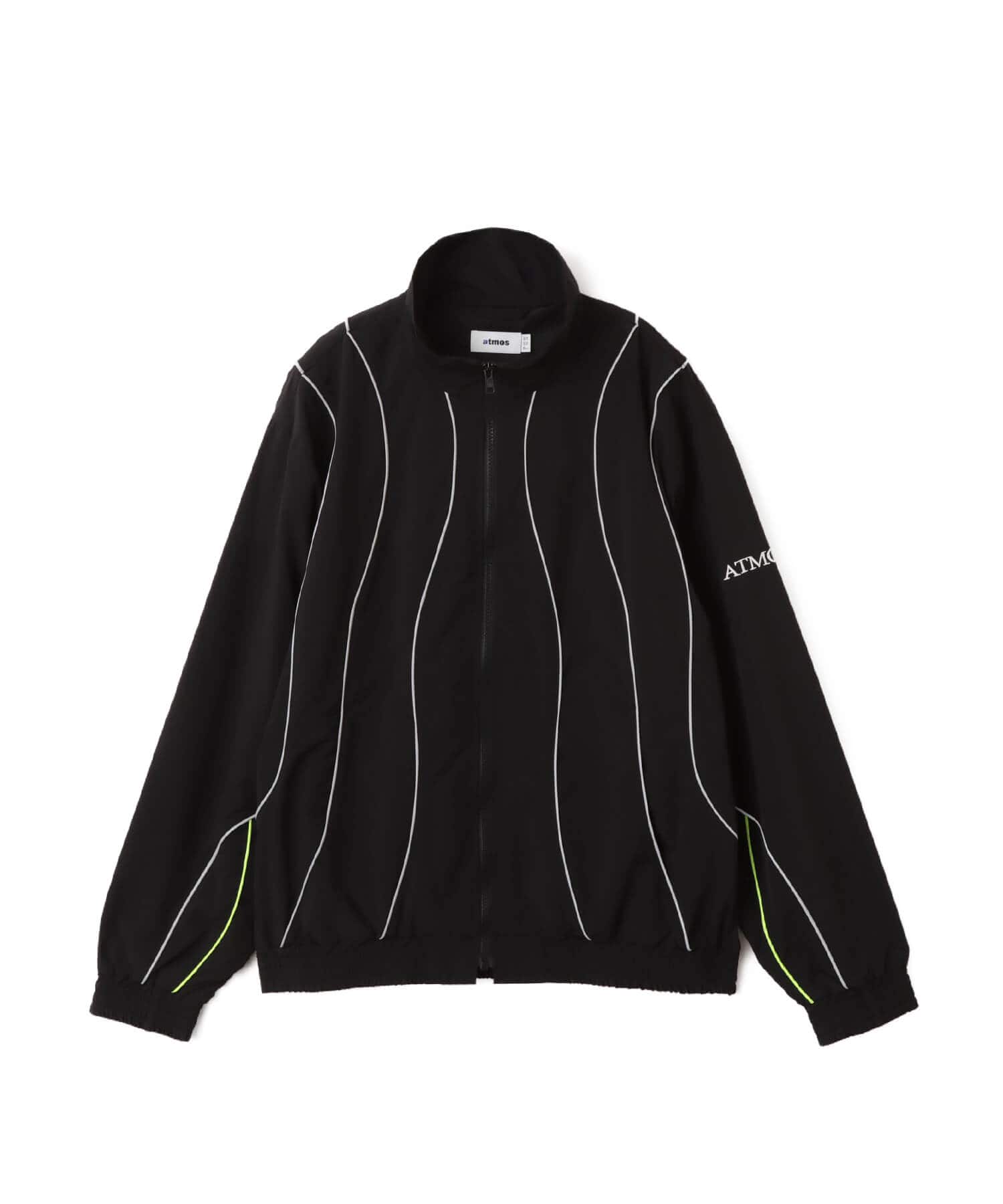 atmos Reflector Piping Track Jacket BLACKのメイン画像