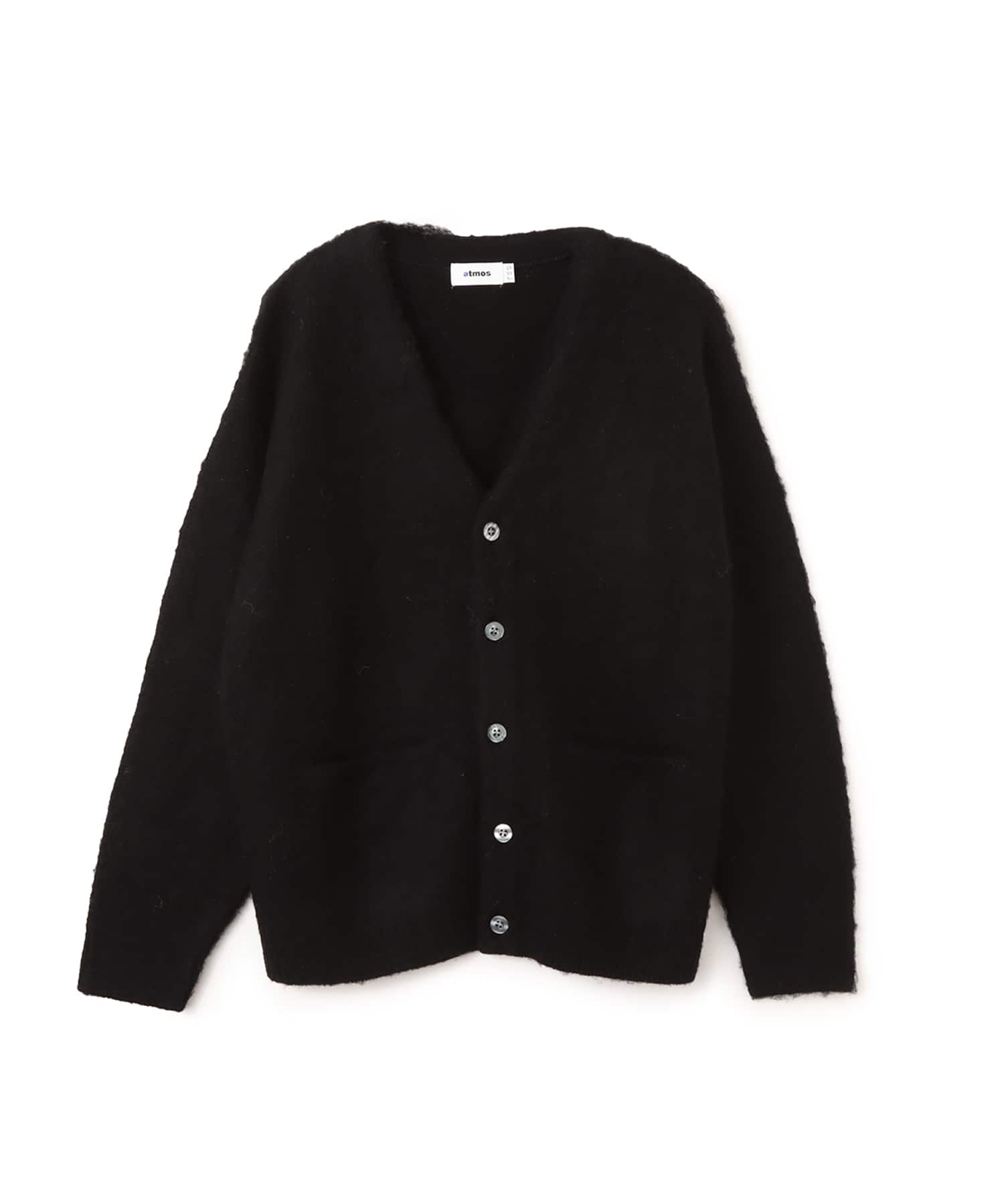 atmos Mohair Cardigan BLACKのメイン画像