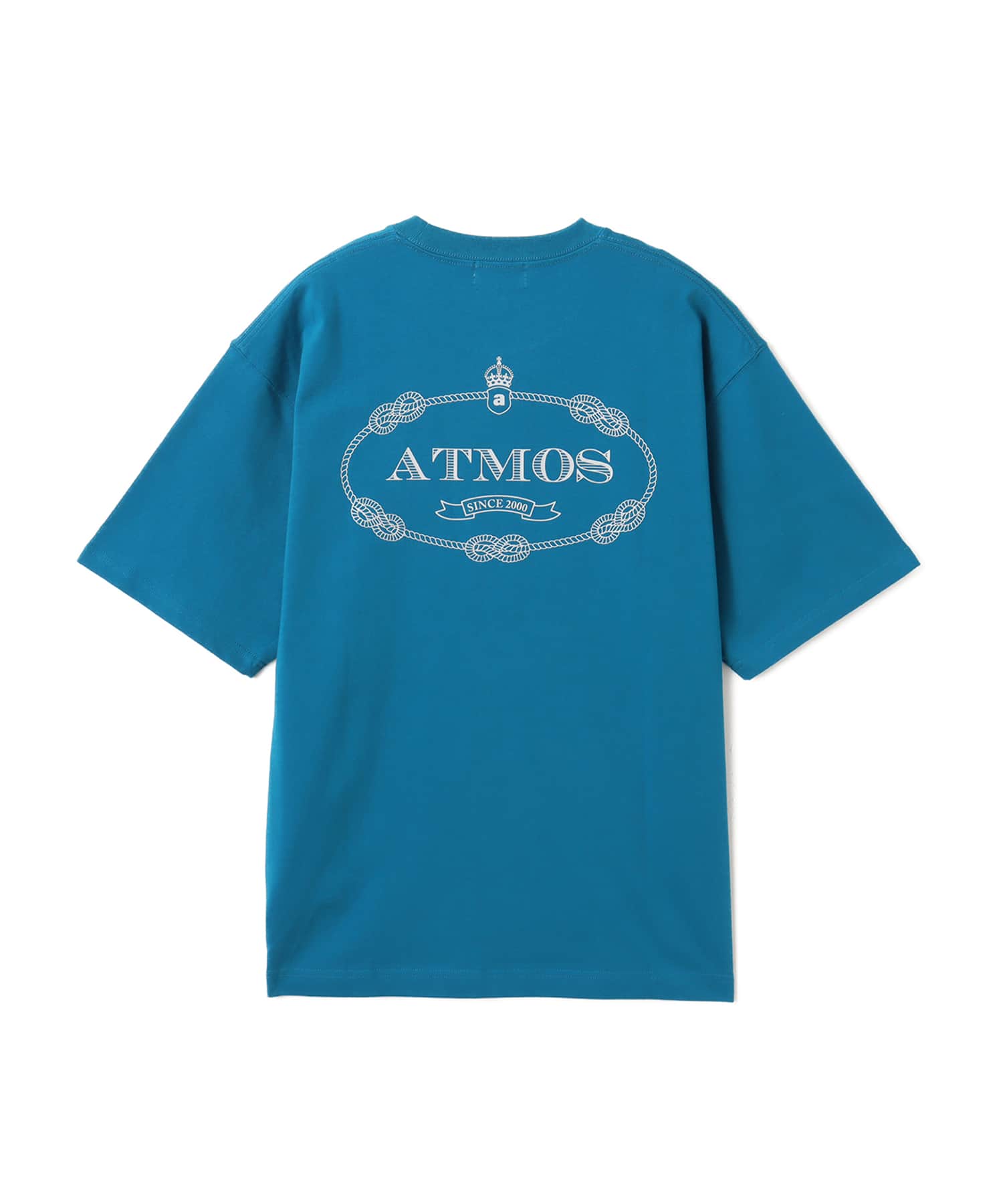 atmos Emblem Logo T-shirt BLUEのメイン画像