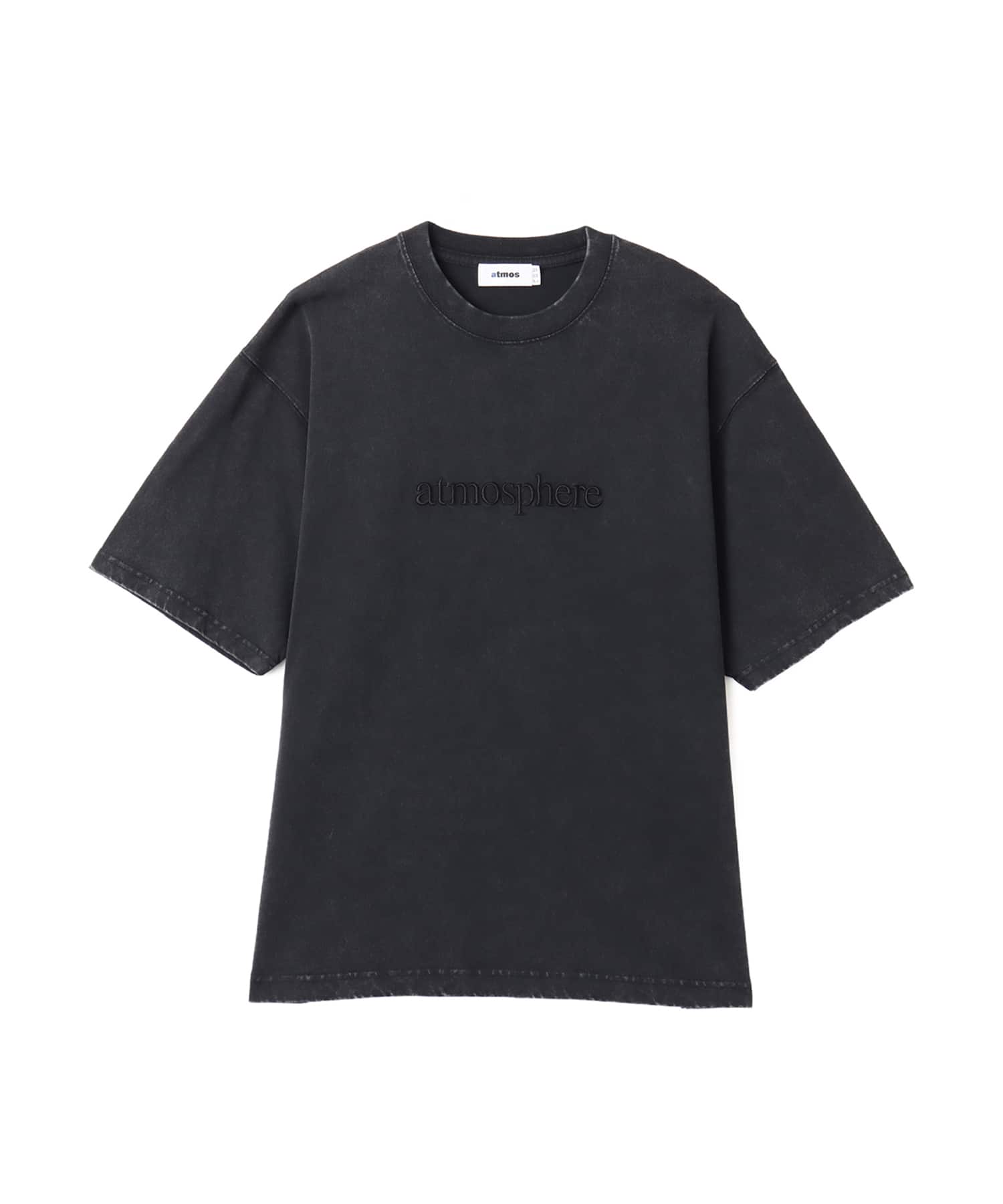 atmos atmosphere Logo T-shirt BLACKのメイン画像