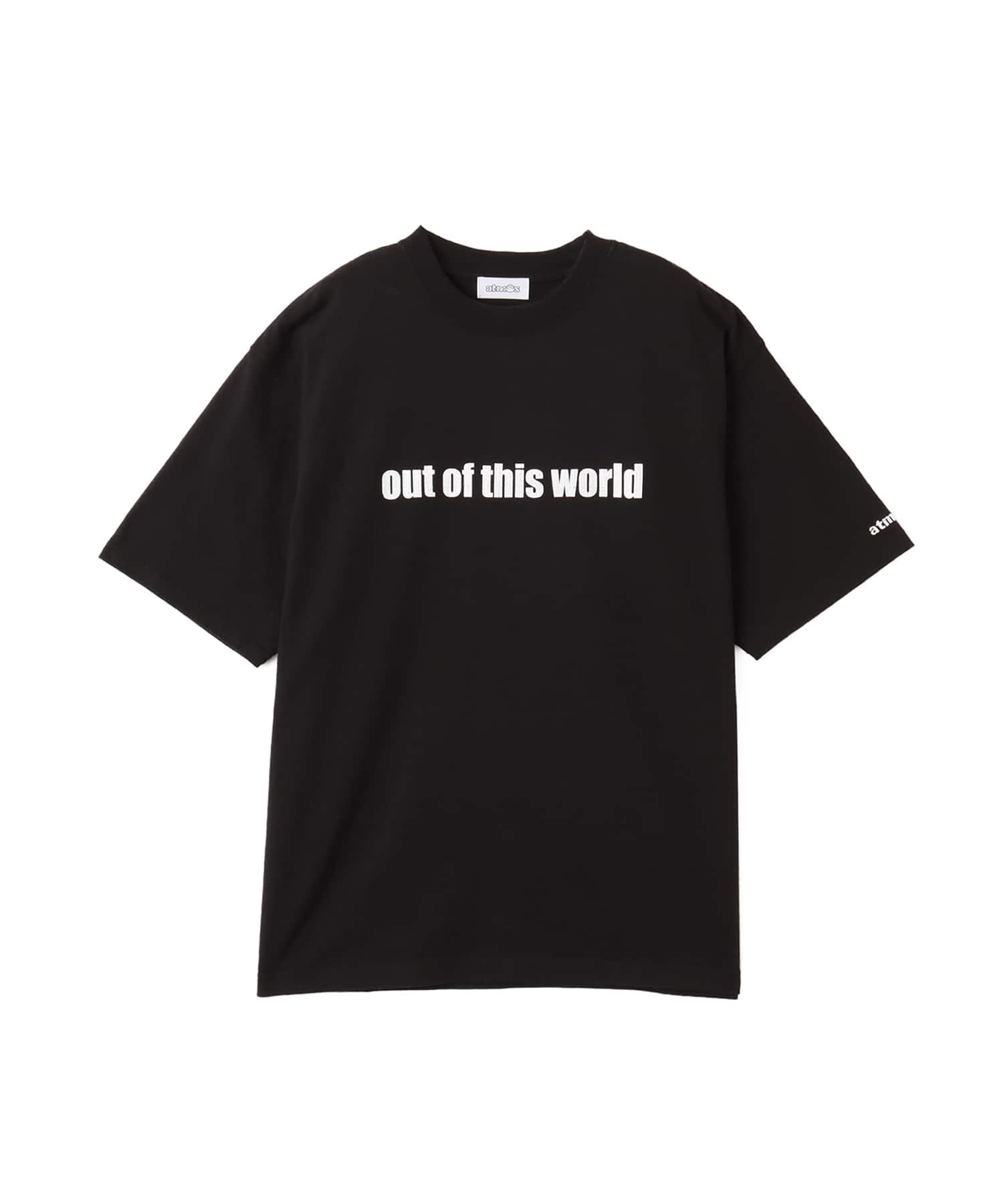 atmos ”TENKYU” Crack Print Face T-shirt 1 BLACKのメイン画像
