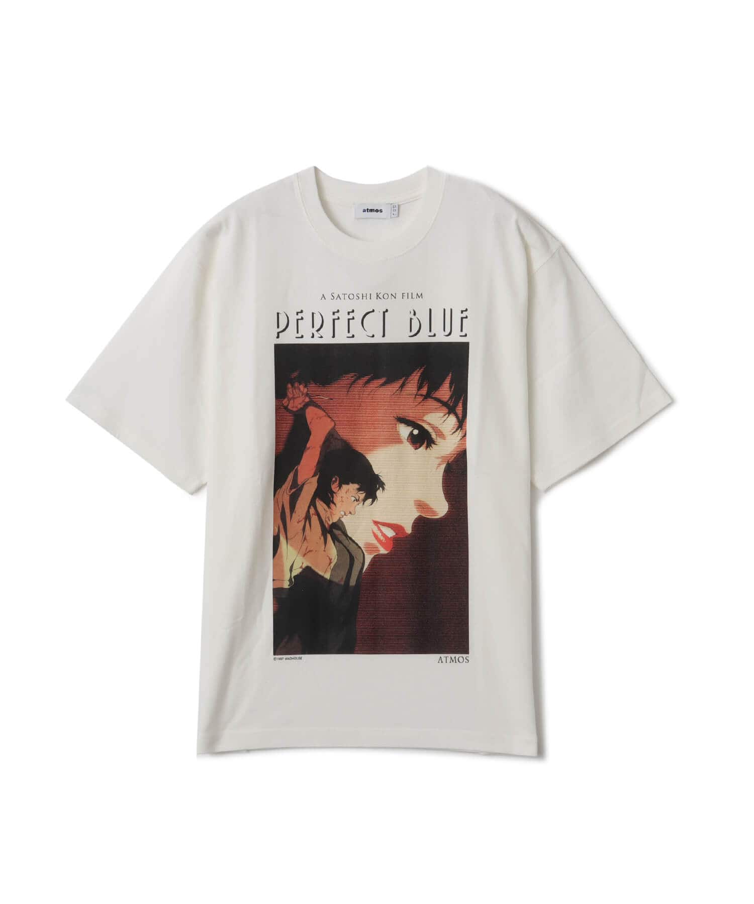 PERFECT BLUE x atmos T-shirt 2 WHITEのメイン画像