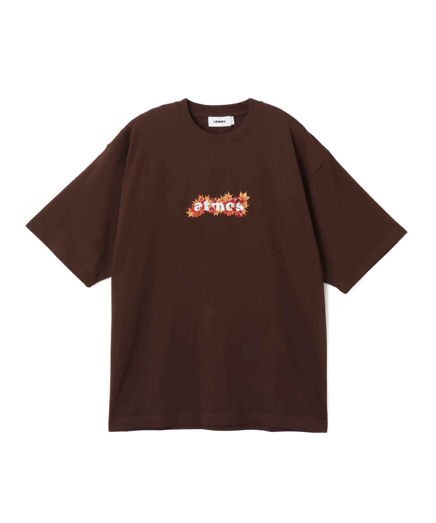 atmos Momiji Embroidery T-shirt 2 BROWNのメイン画像