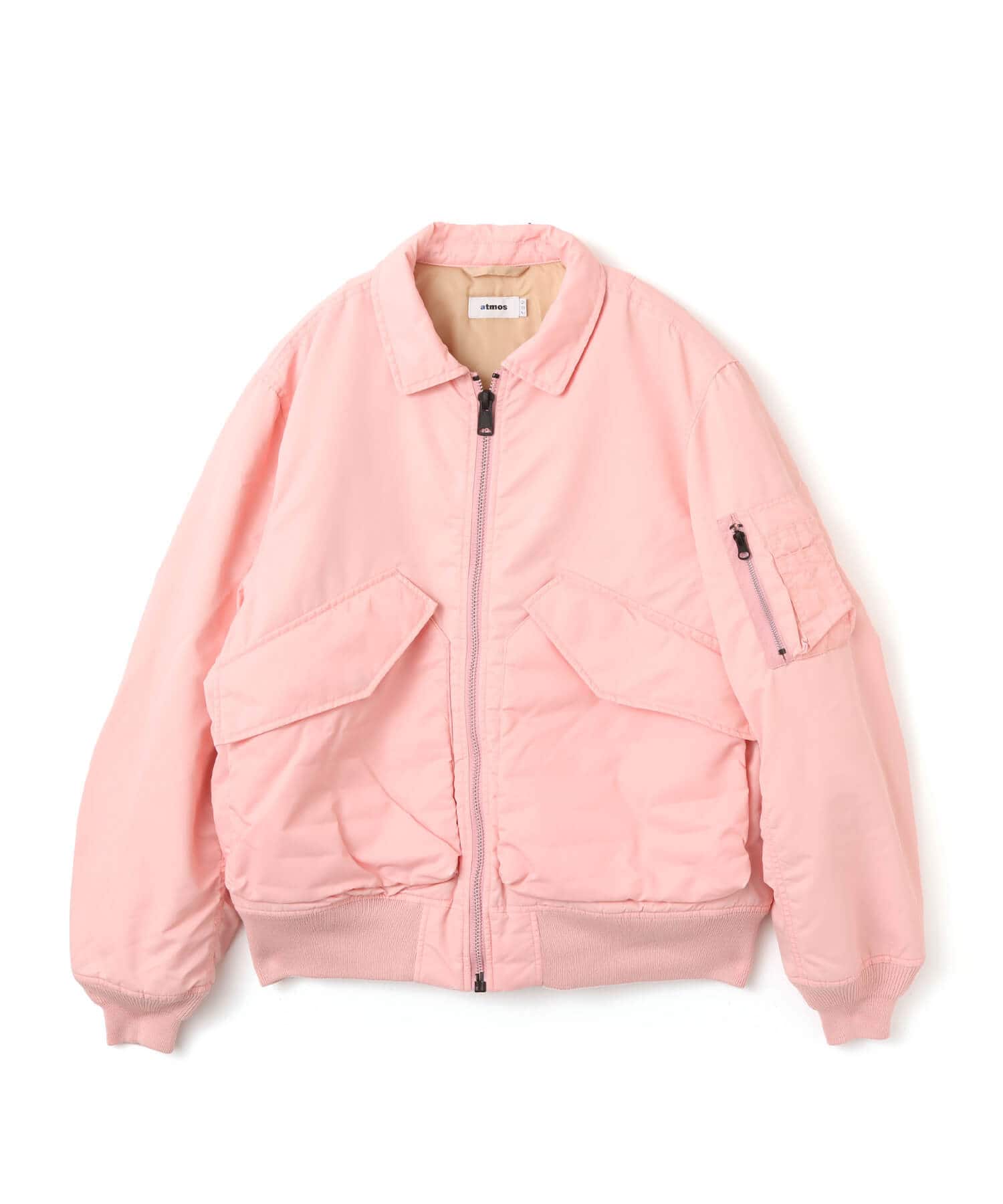 atmos CWU-45P Flight Jacket PINKのメイン画像