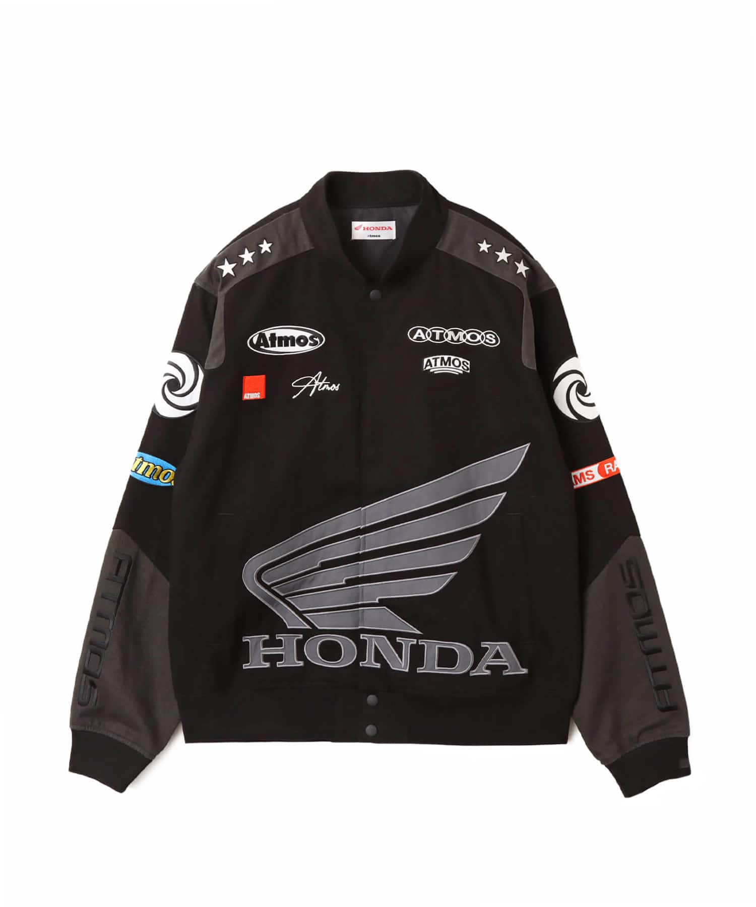 atmos x HONDA Racing Blouson BLACKのメイン画像