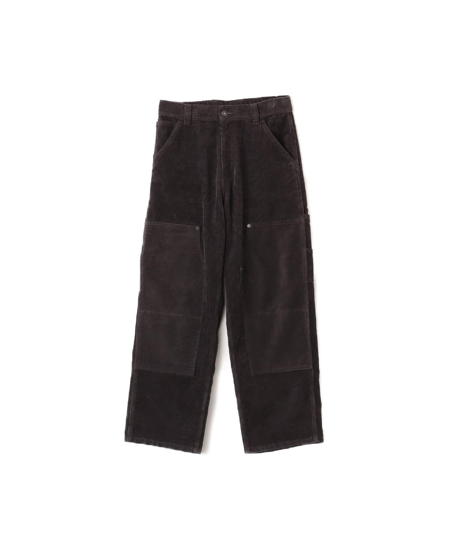 atmos Corduroy Double Knee Pants LIGHT BLACKのメイン画像