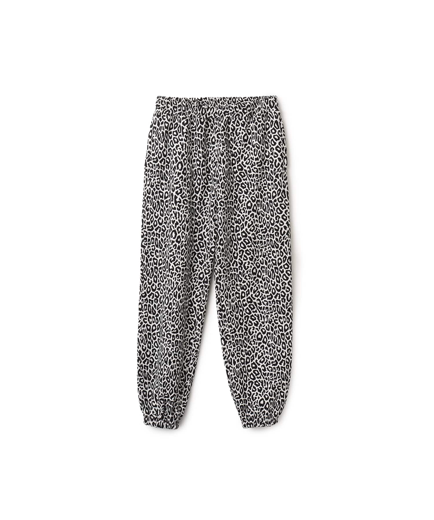 atmos Embroidery Classic Logo Sweat Pants BLACK LEOPARDのメイン画像