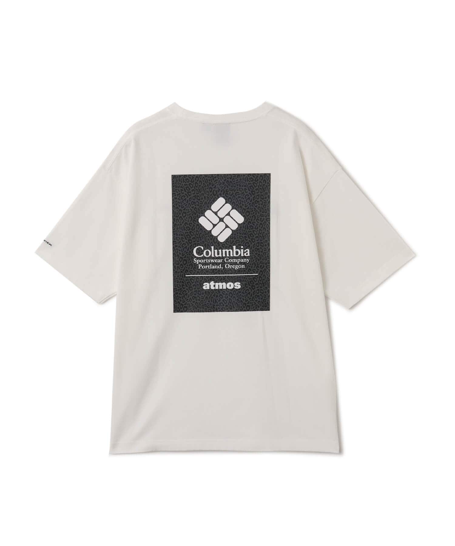 Columbia x atmos Back Patch T-shirts WHITEのメイン画像