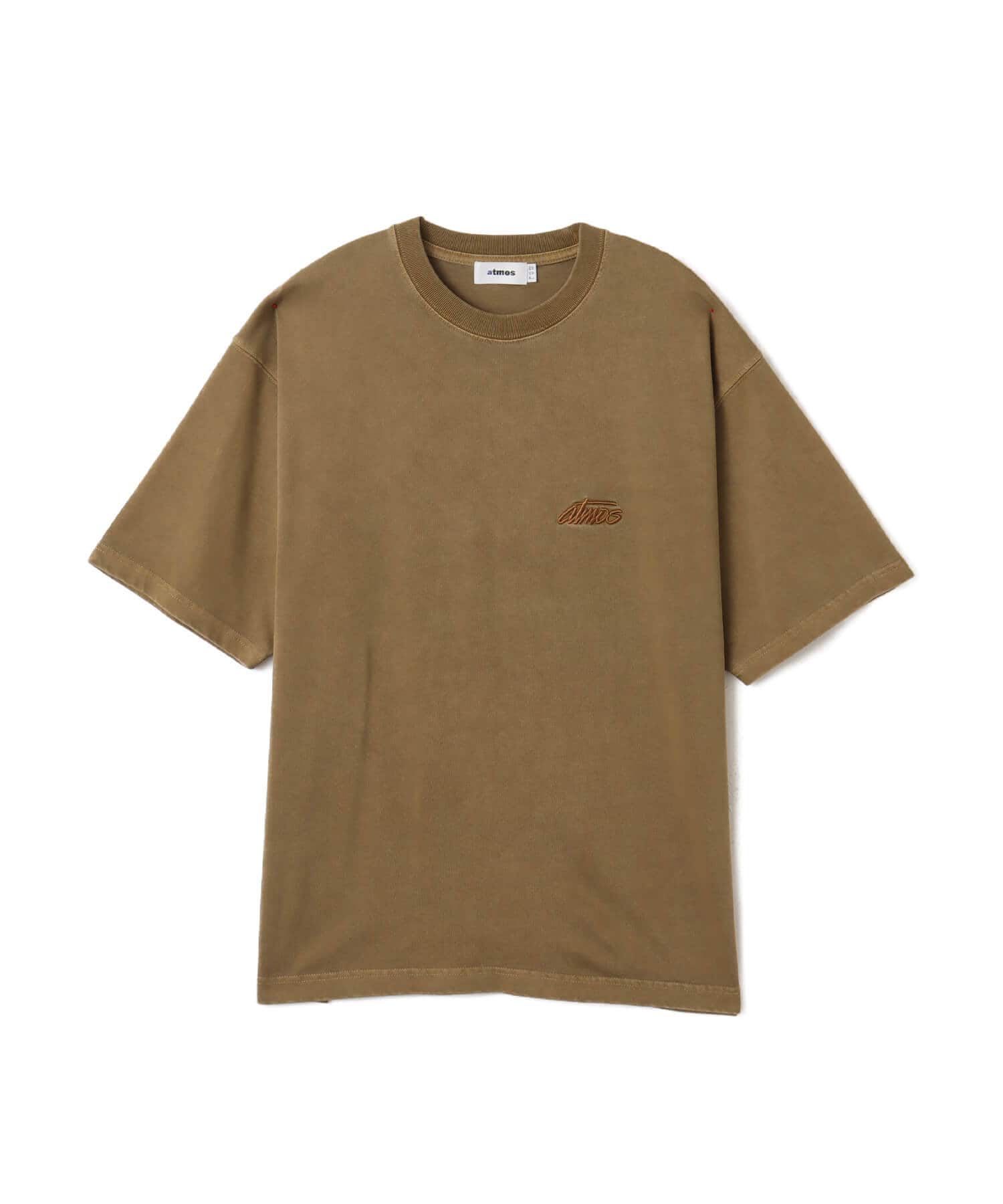 atmos Pigment T-shirt BEIGEのメイン画像