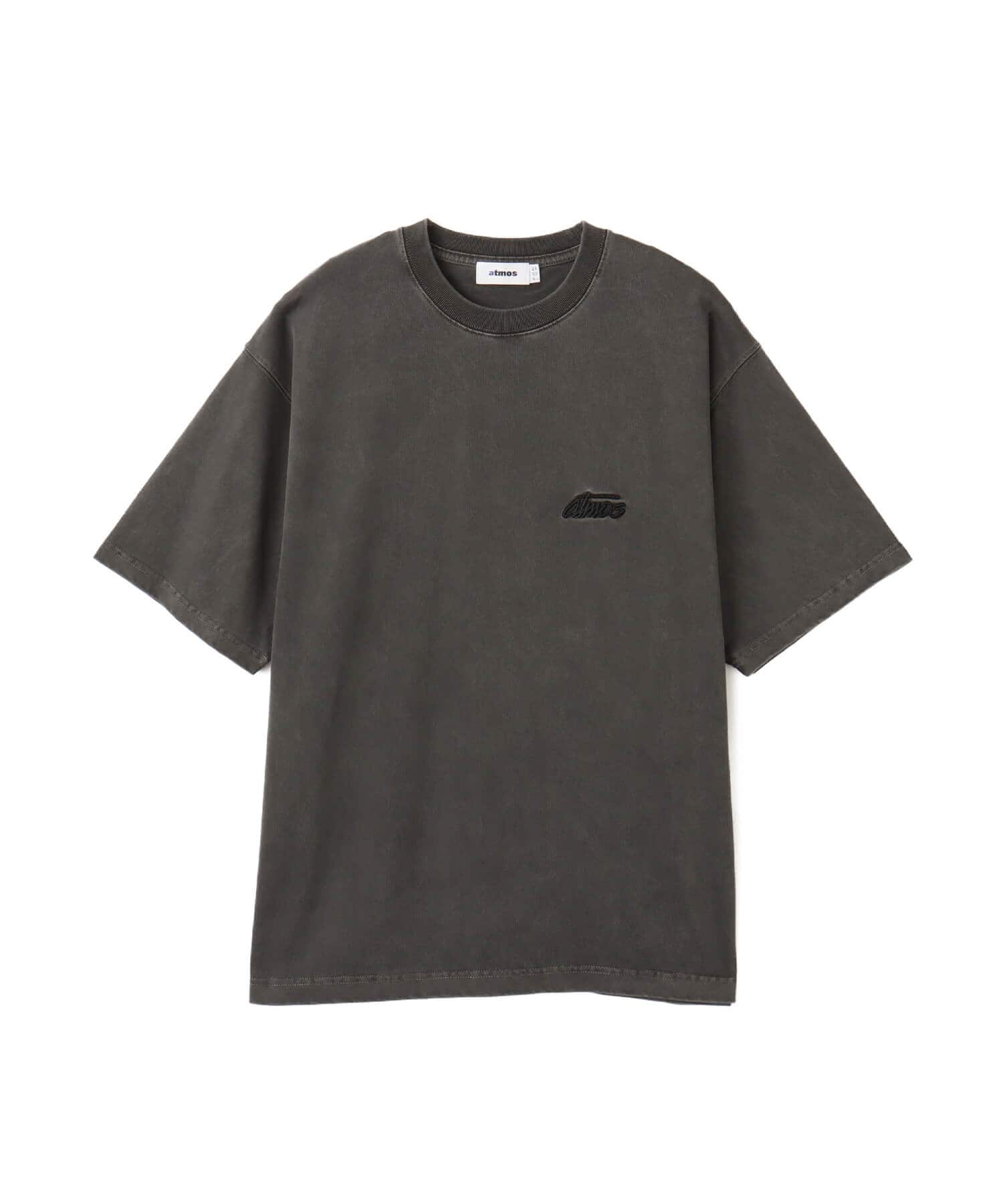 atmos Pigment T-shirt BLACKのメイン画像
