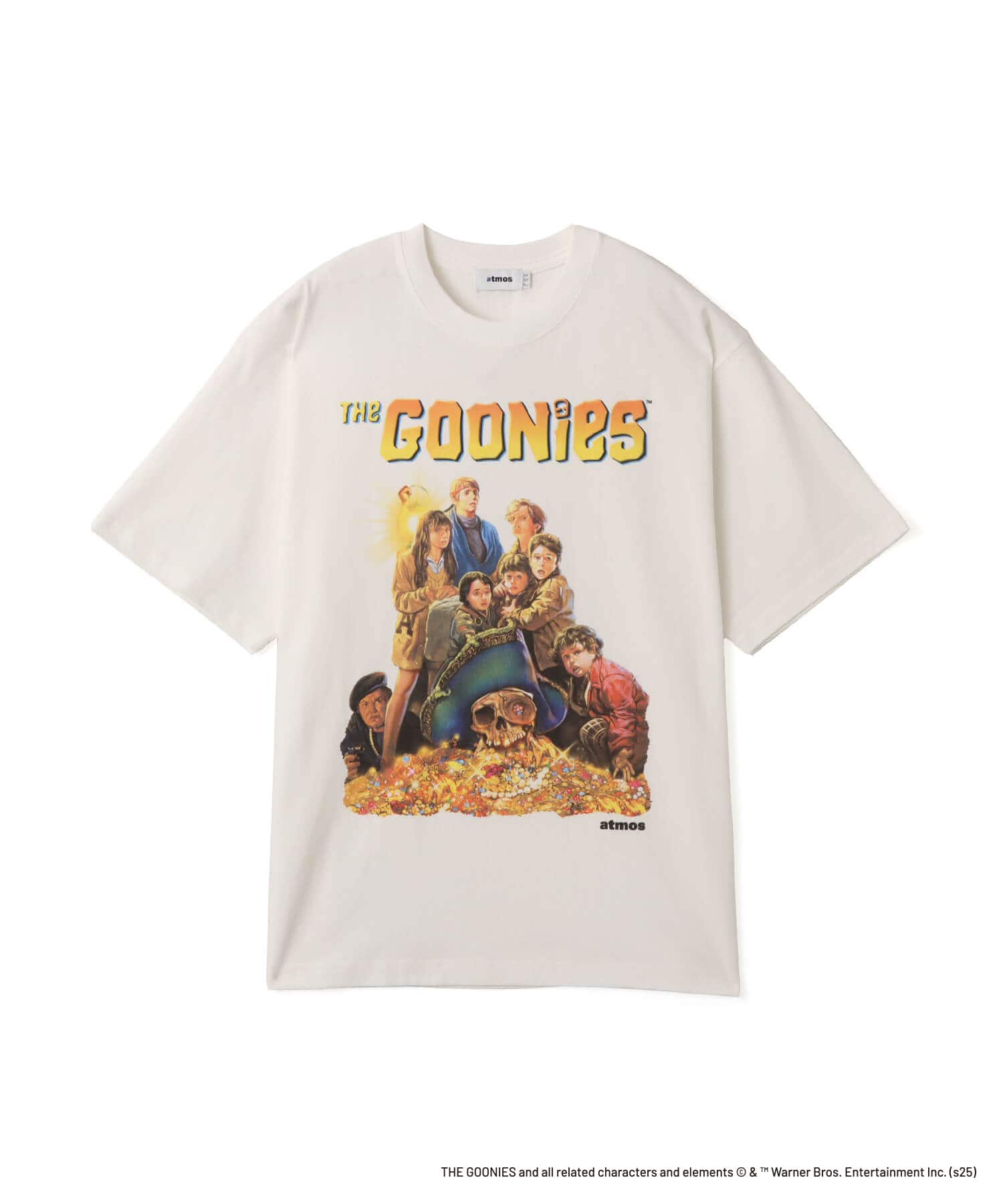atmos xTHE GOONIES T-shirt WHITEのメイン画像