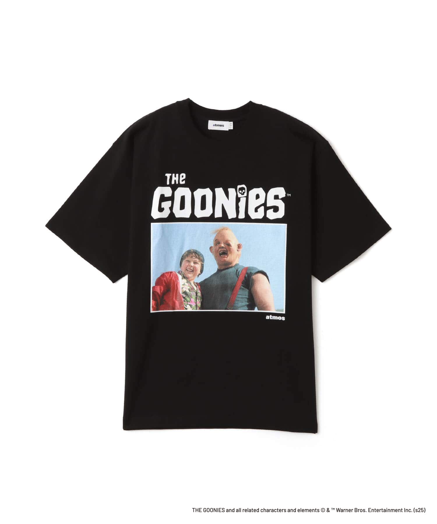 atmos xTHE GOONIES “Sloth”  T-shirt BLACKのメイン画像
