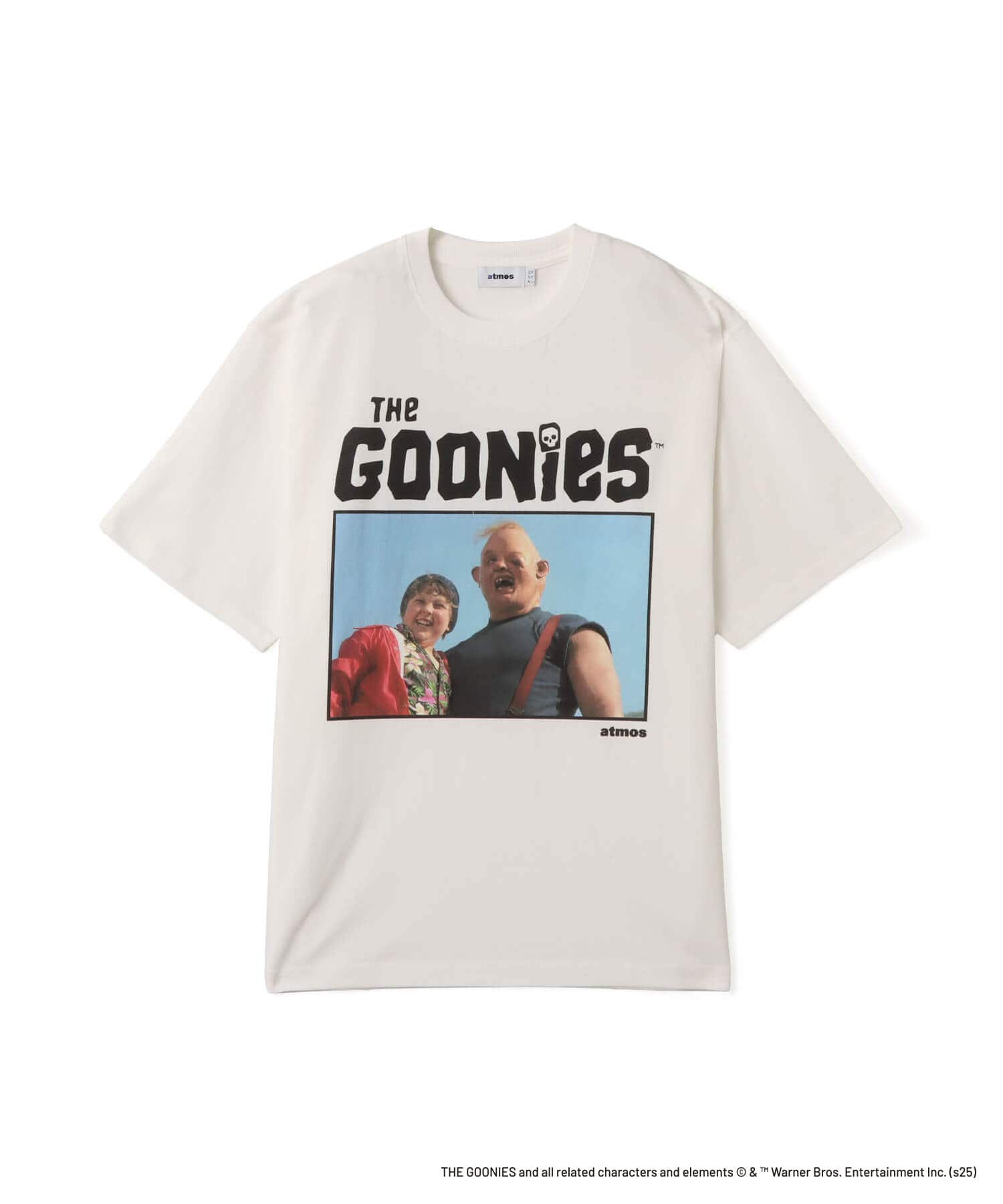 atmos xTHE GOONIES “Sloth”  T-shirt WHITEのメイン画像