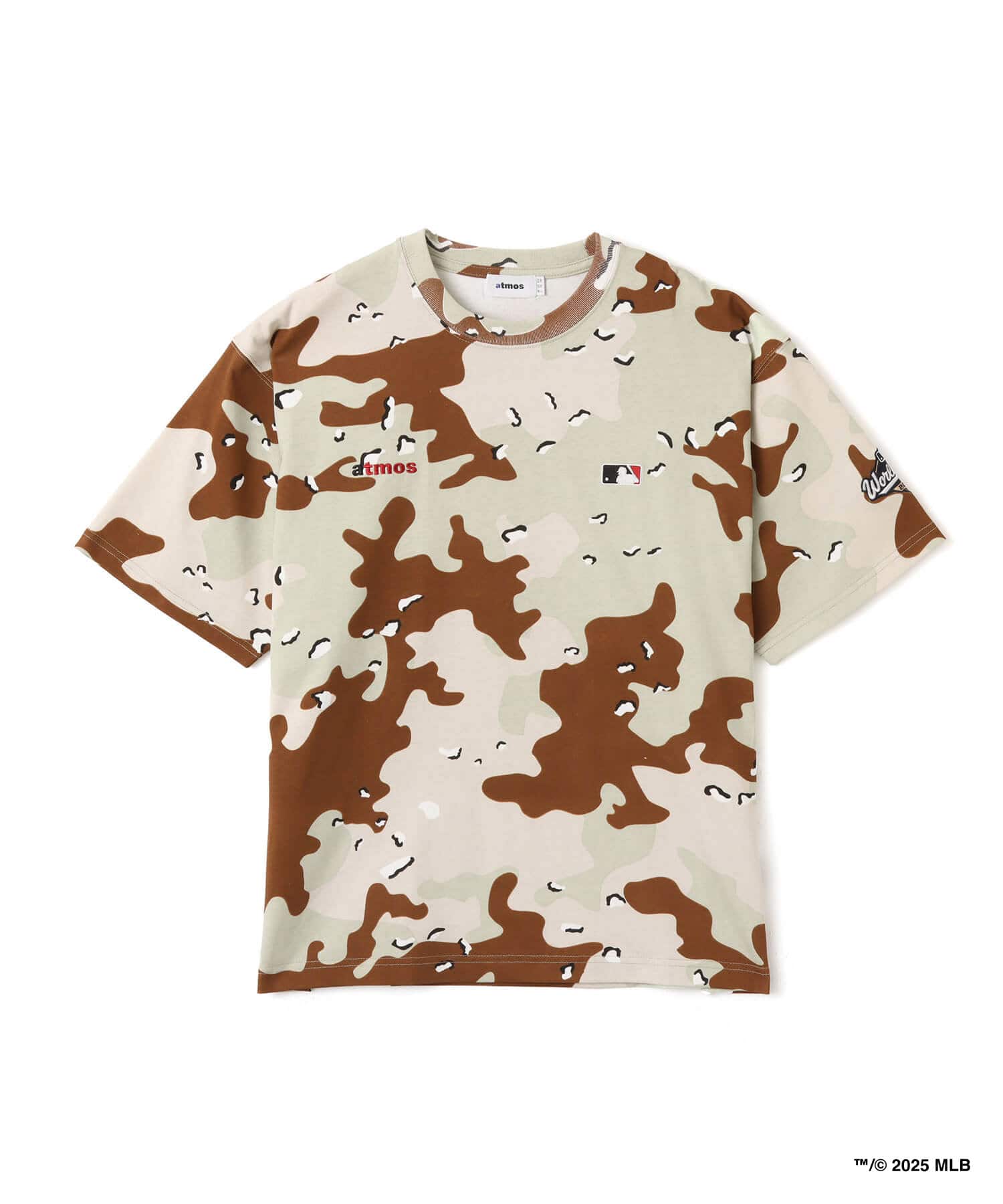 atmos x MLB SS T-shirt CAMOUFLAGEのメイン画像
