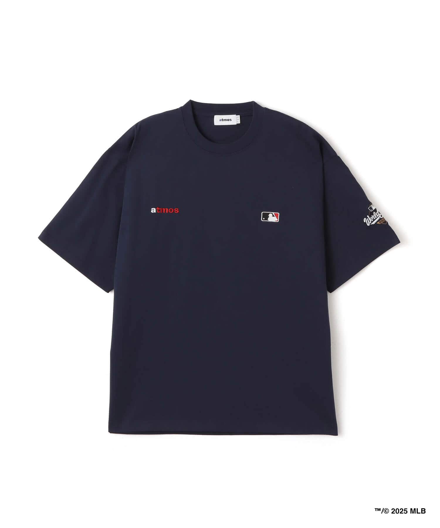 atmos x MLB SS T-shirt NAVYのメイン画像